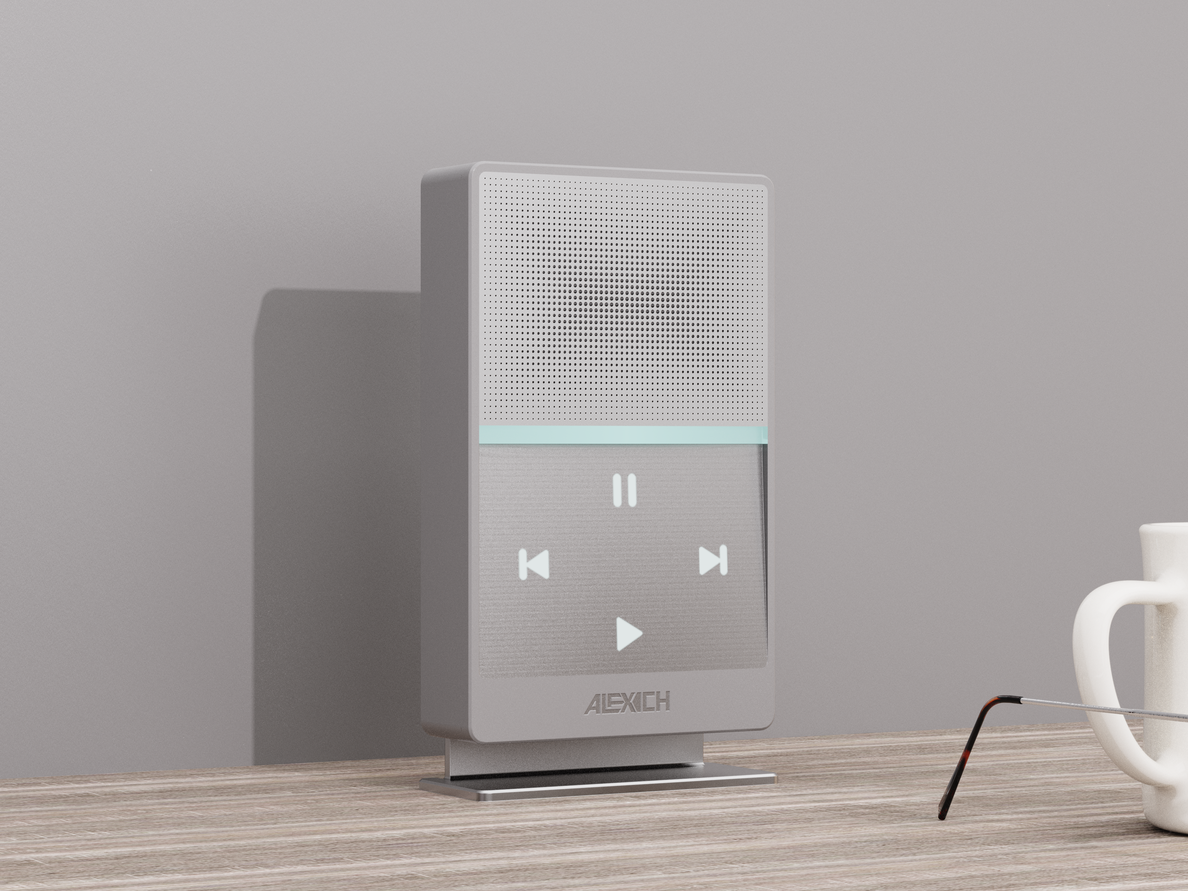 Rendering exercise，loudspeaker box，keyshot，rhino，