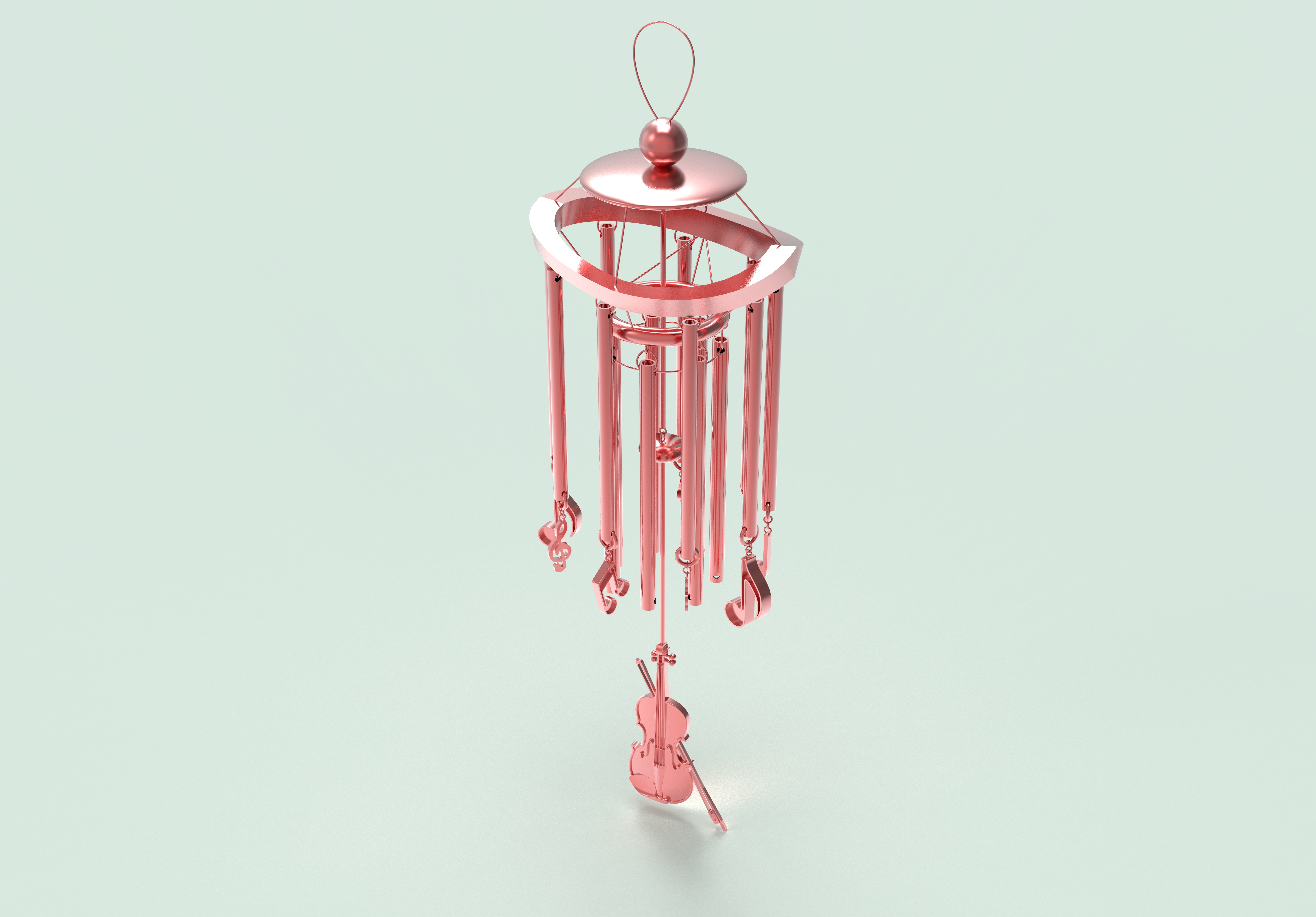 Cultural creation，Nie Er，Wind chime，