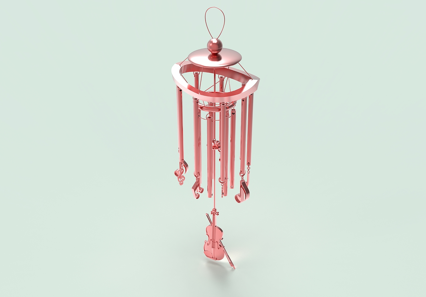 Cultural creation，Nie Er，Wind chime，