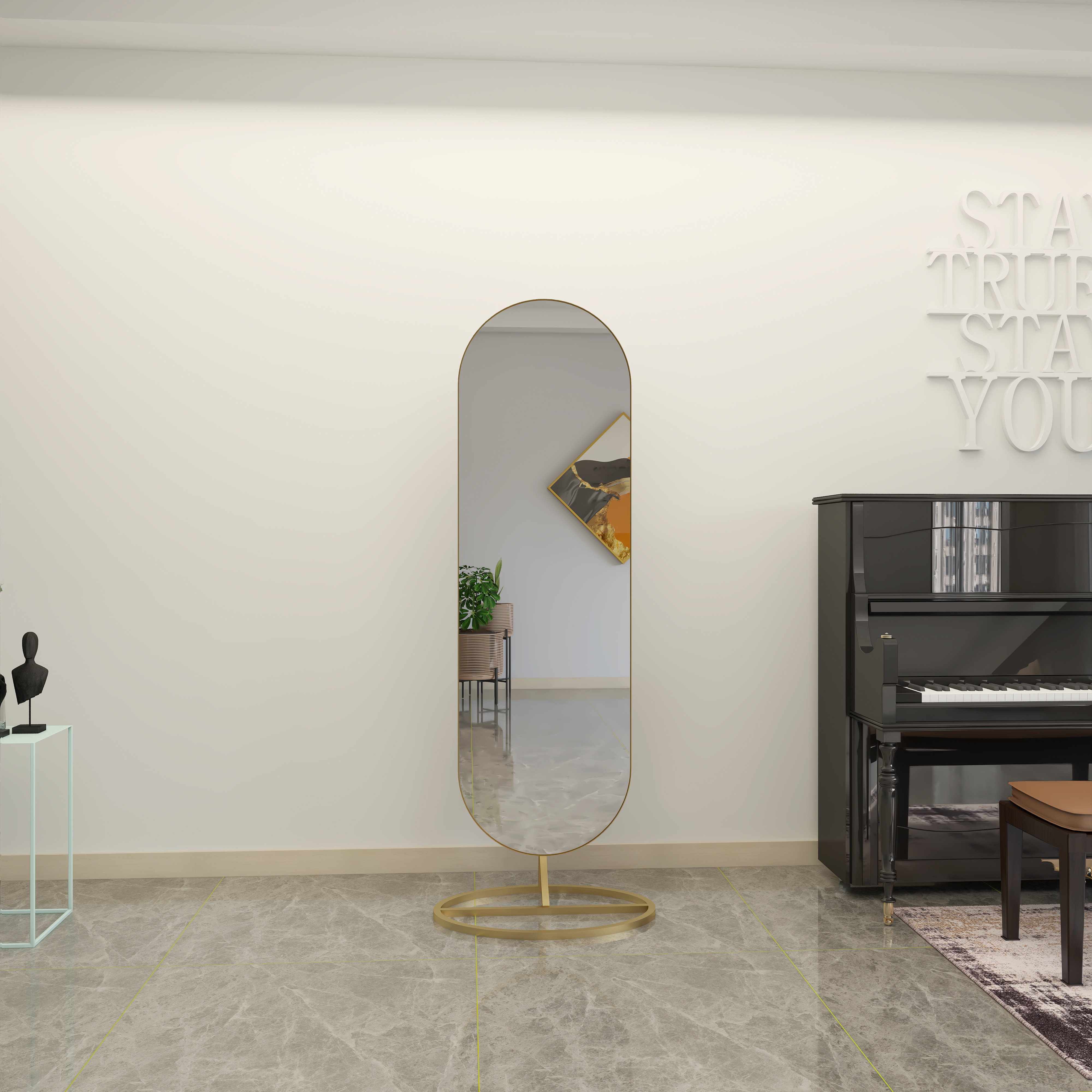 mirror，Full-length mirror，Whole body mirror，Floor mirror，