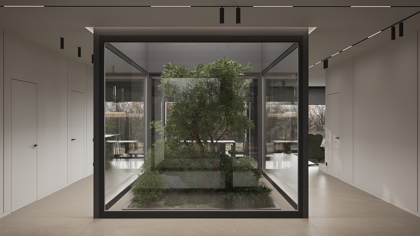 Interior design，warm，modern，villa，