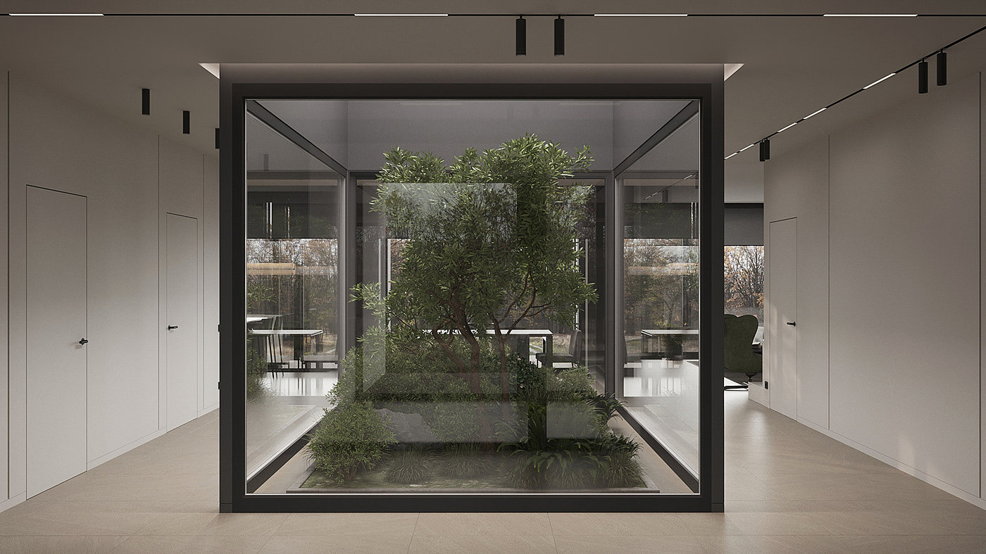 Interior design，warm，modern，villa，