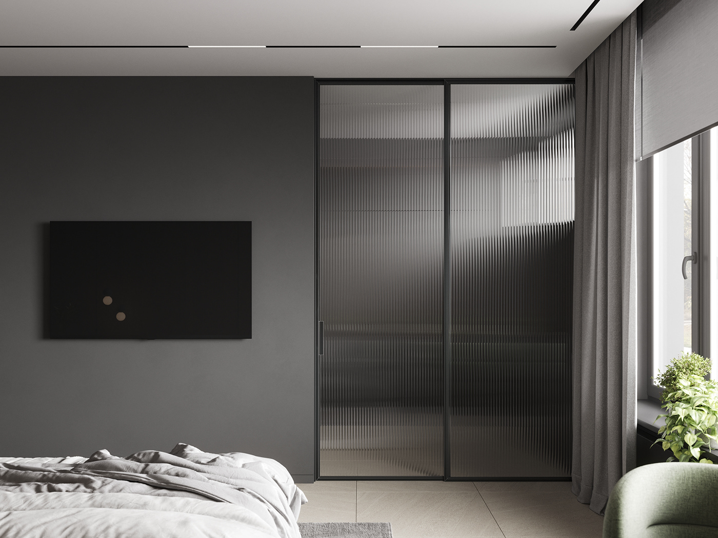 Interior design，warm，modern，villa，