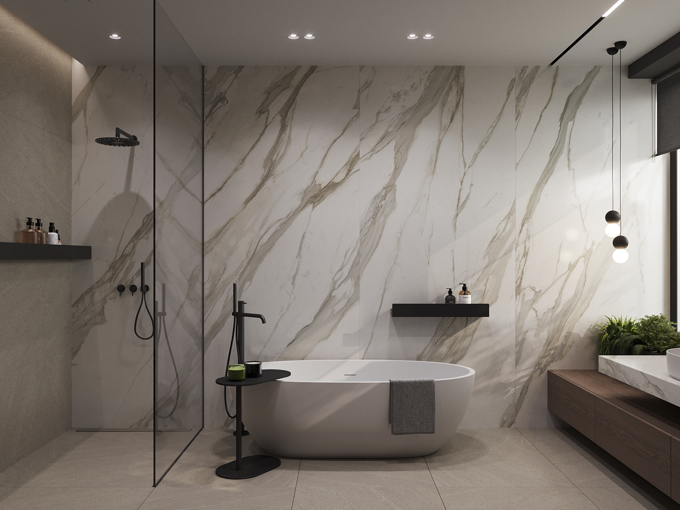 Interior design，warm，modern，villa，