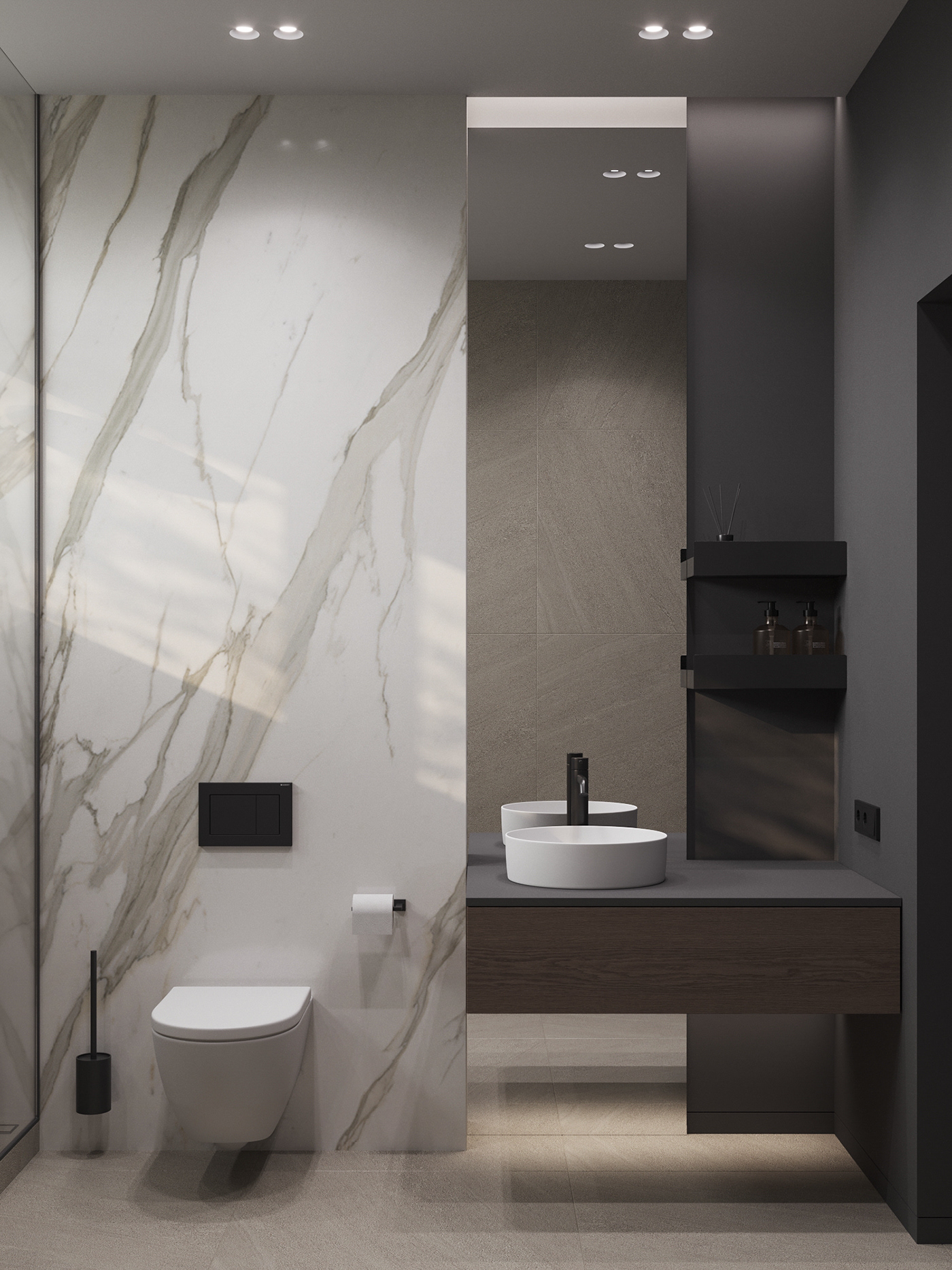 Interior design，warm，modern，villa，