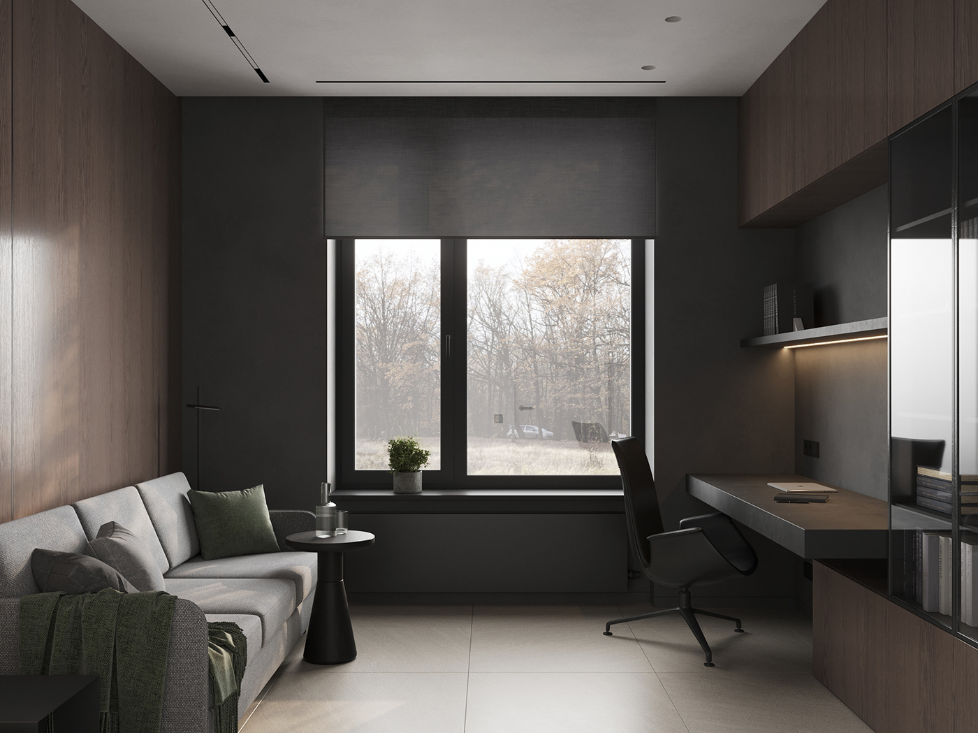 Interior design，warm，modern，villa，