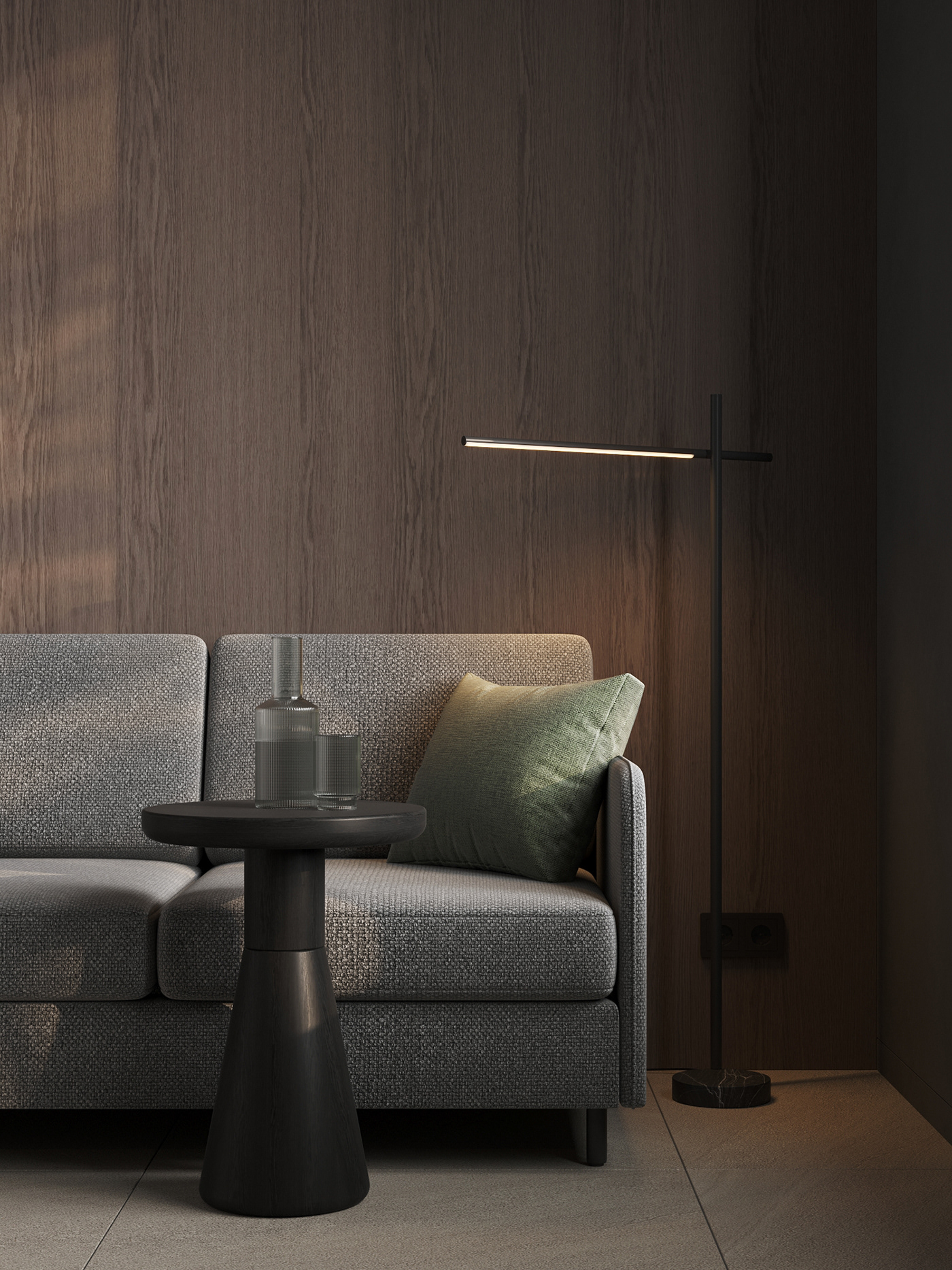 Interior design，warm，modern，villa，