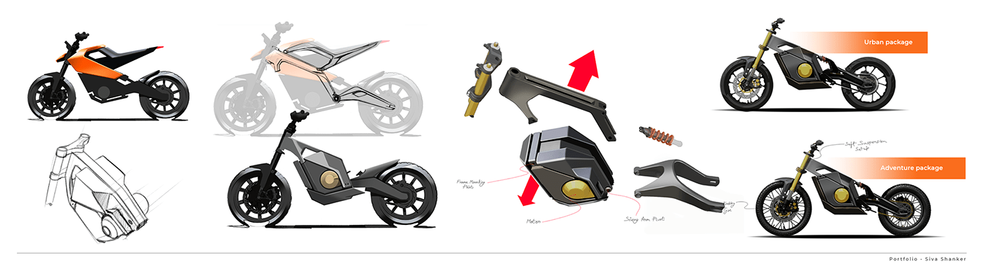 motorcycle，Electric，Cool，