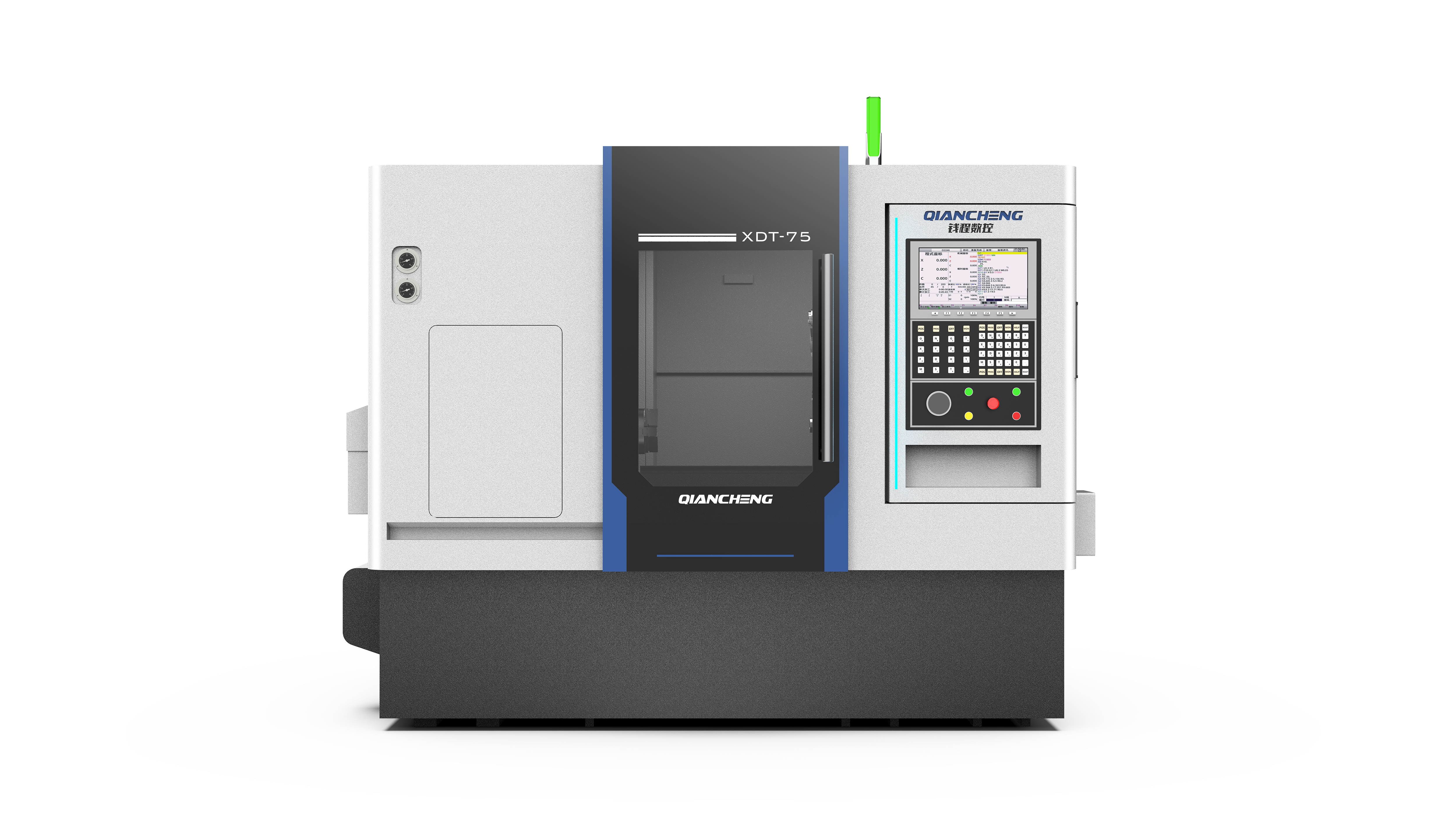 Lathe, turning and milling compound, industrial production, equipment, simple atmosphere，