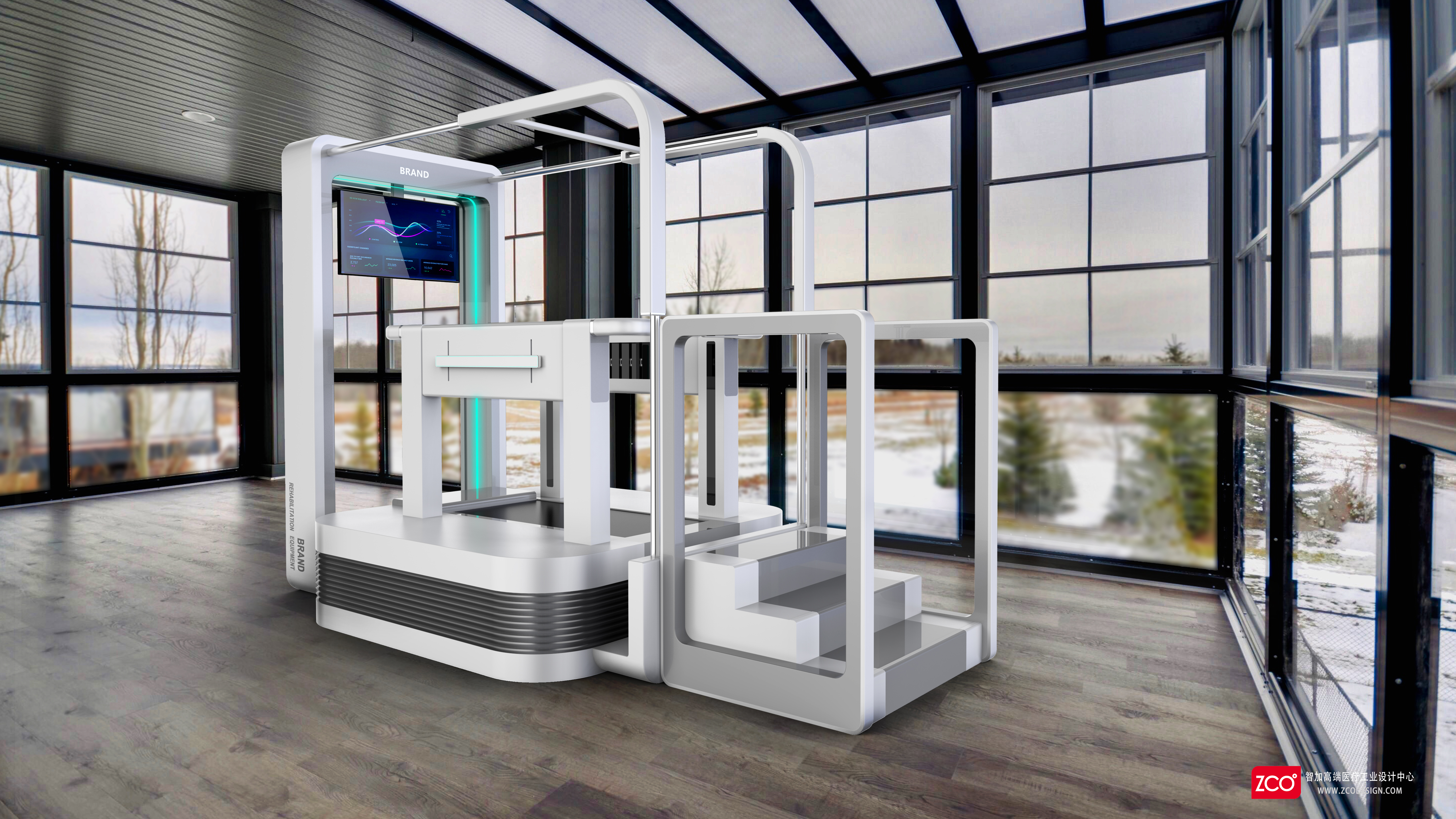 medical care，Zhijia design，apparatus，recovery，Fall prevention，train，platform，