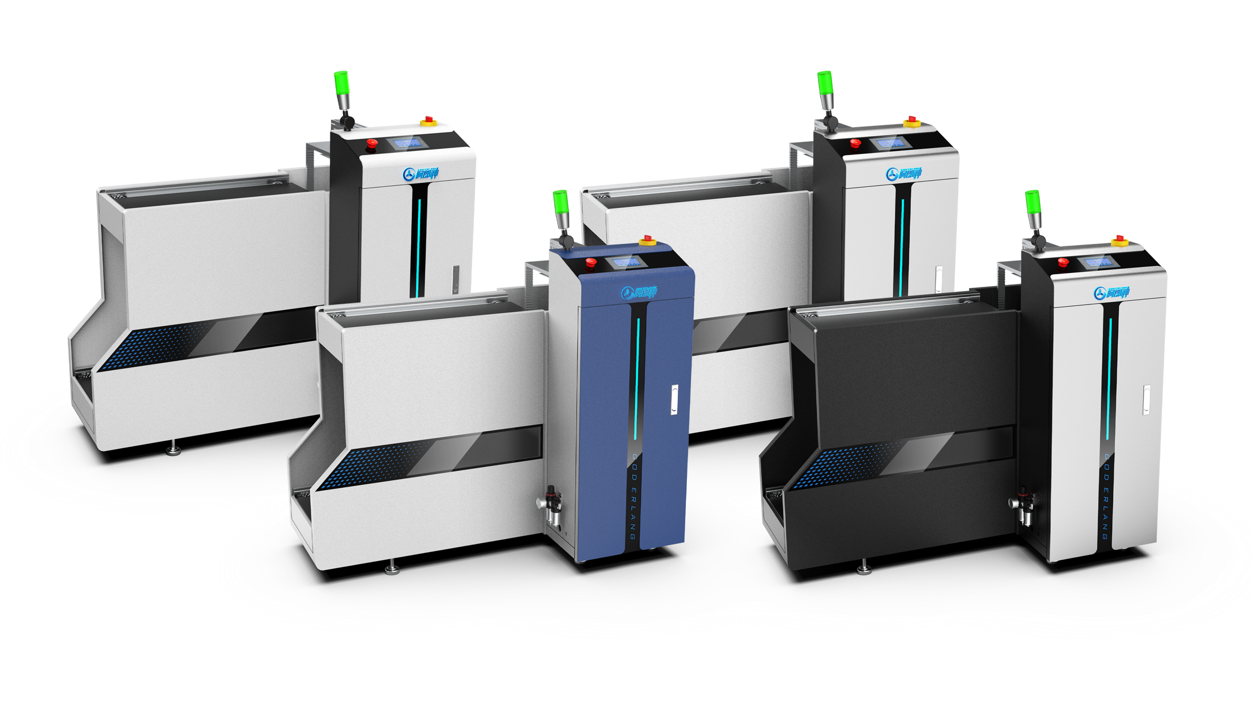 Appearance design, upper and lower triggers, industrial equipment，