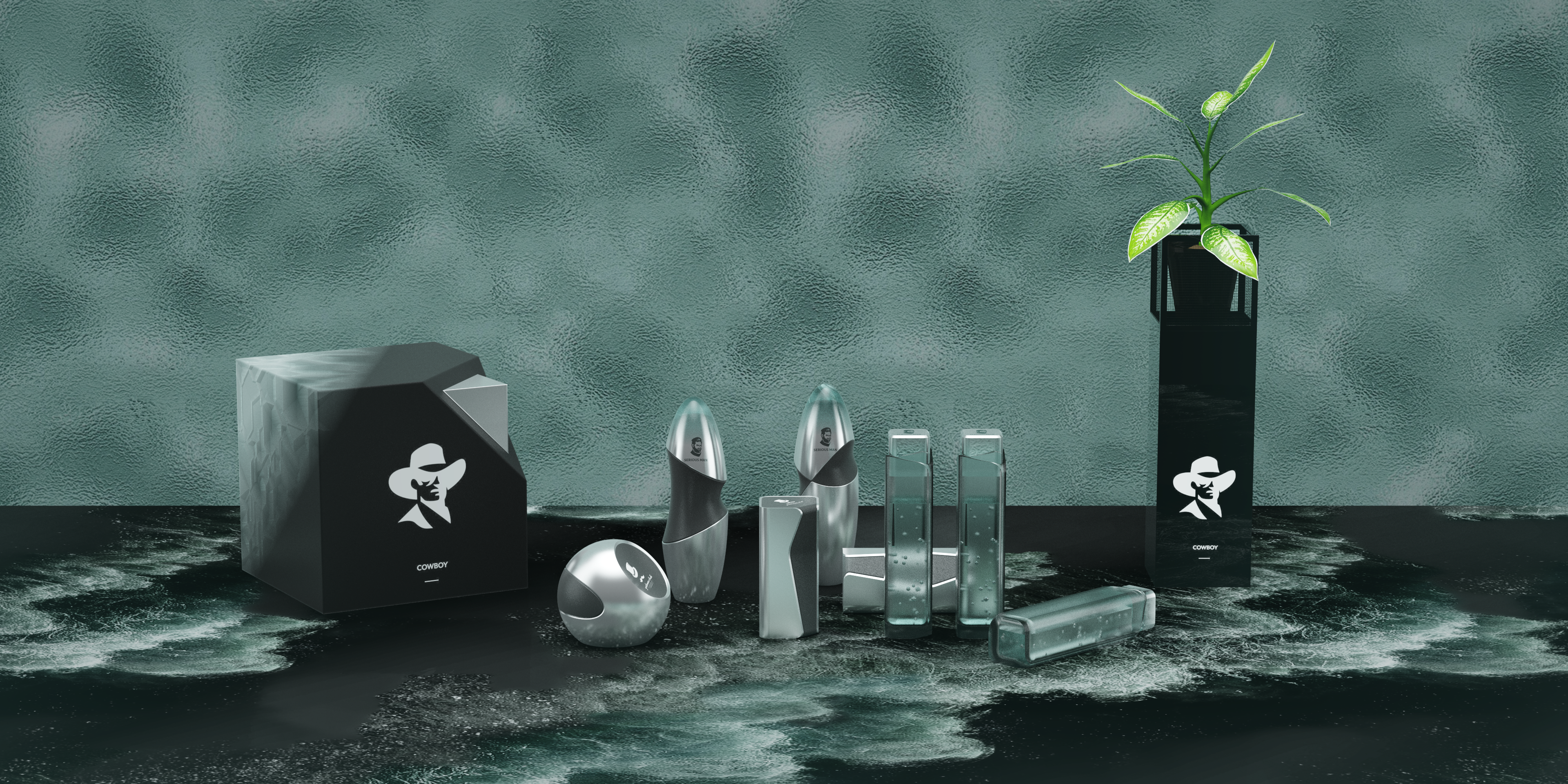 Render，keyshot，rhino，Cosmetics，