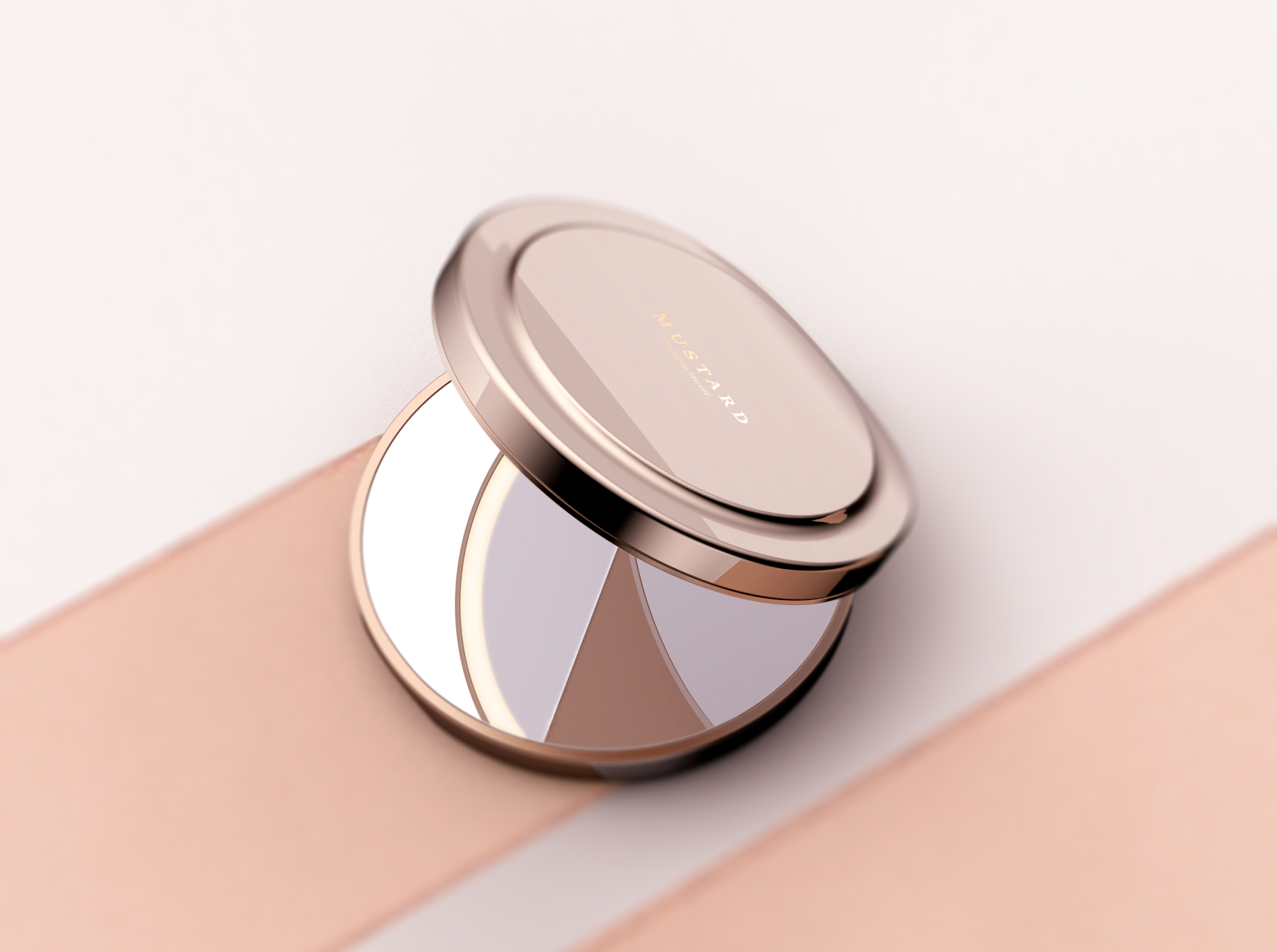 Beauty makeup，Gehu，hold，Cosmetic mirror，fashion，trend，Europe and America，Make-up Mirror，