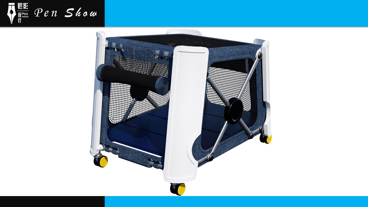 Small folding pet cage，