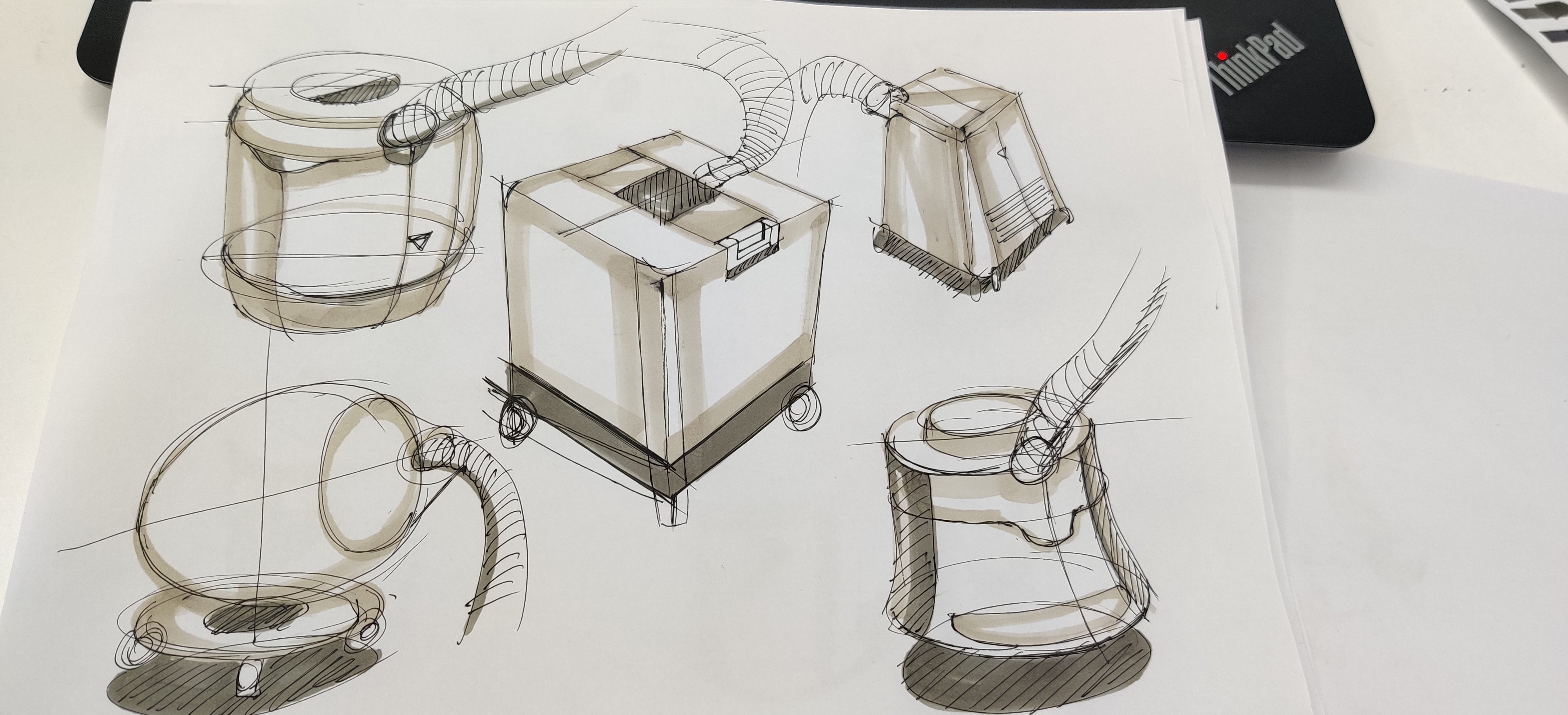 product design，Hand drawn，office，loaf on a job，