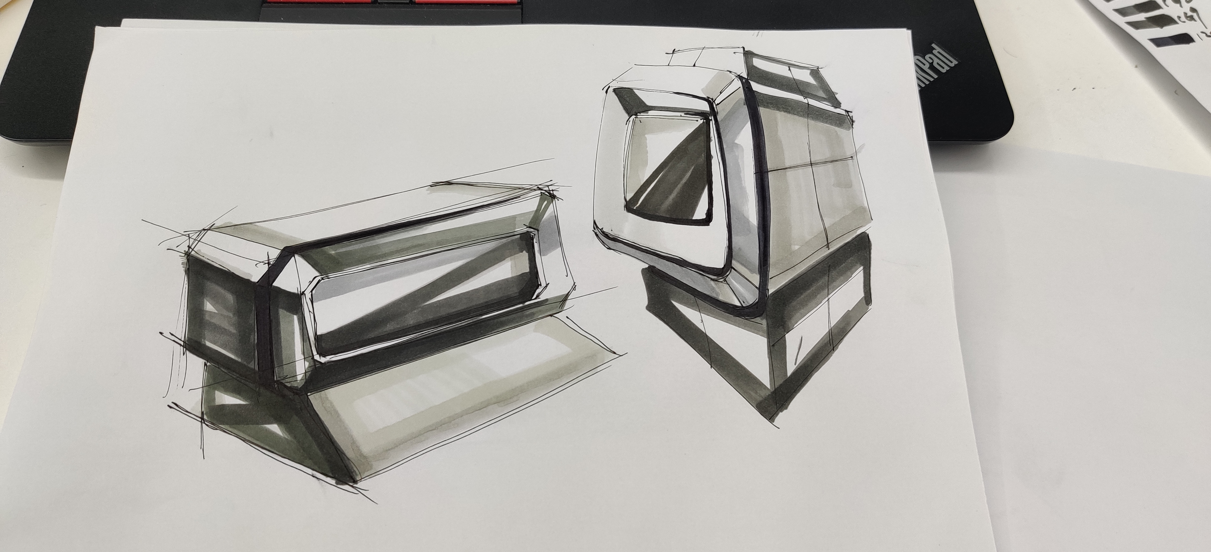 product design，Hand drawn，office，loaf on a job，