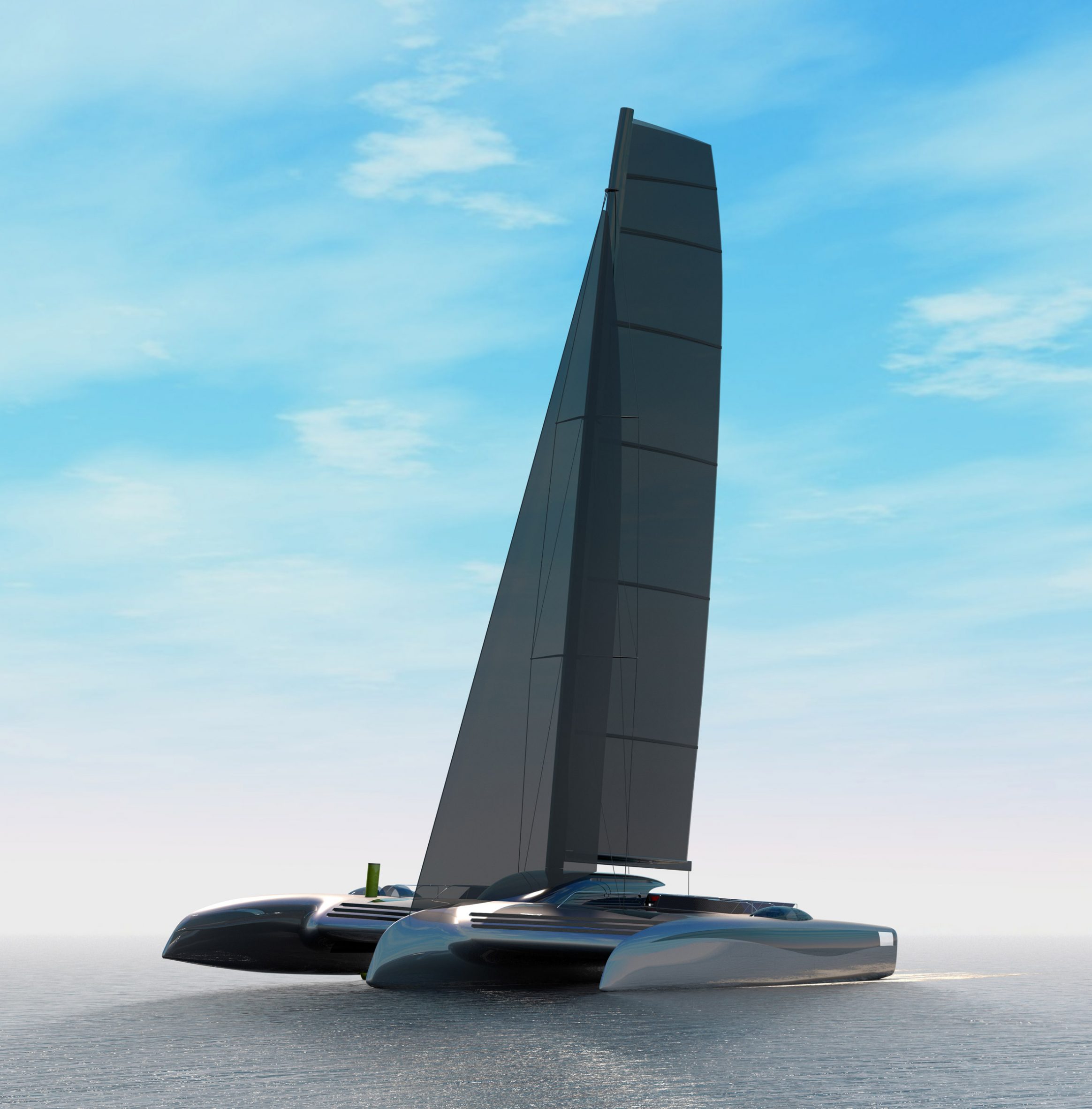yacht，Trimaran，Domus，ship，industrial design，