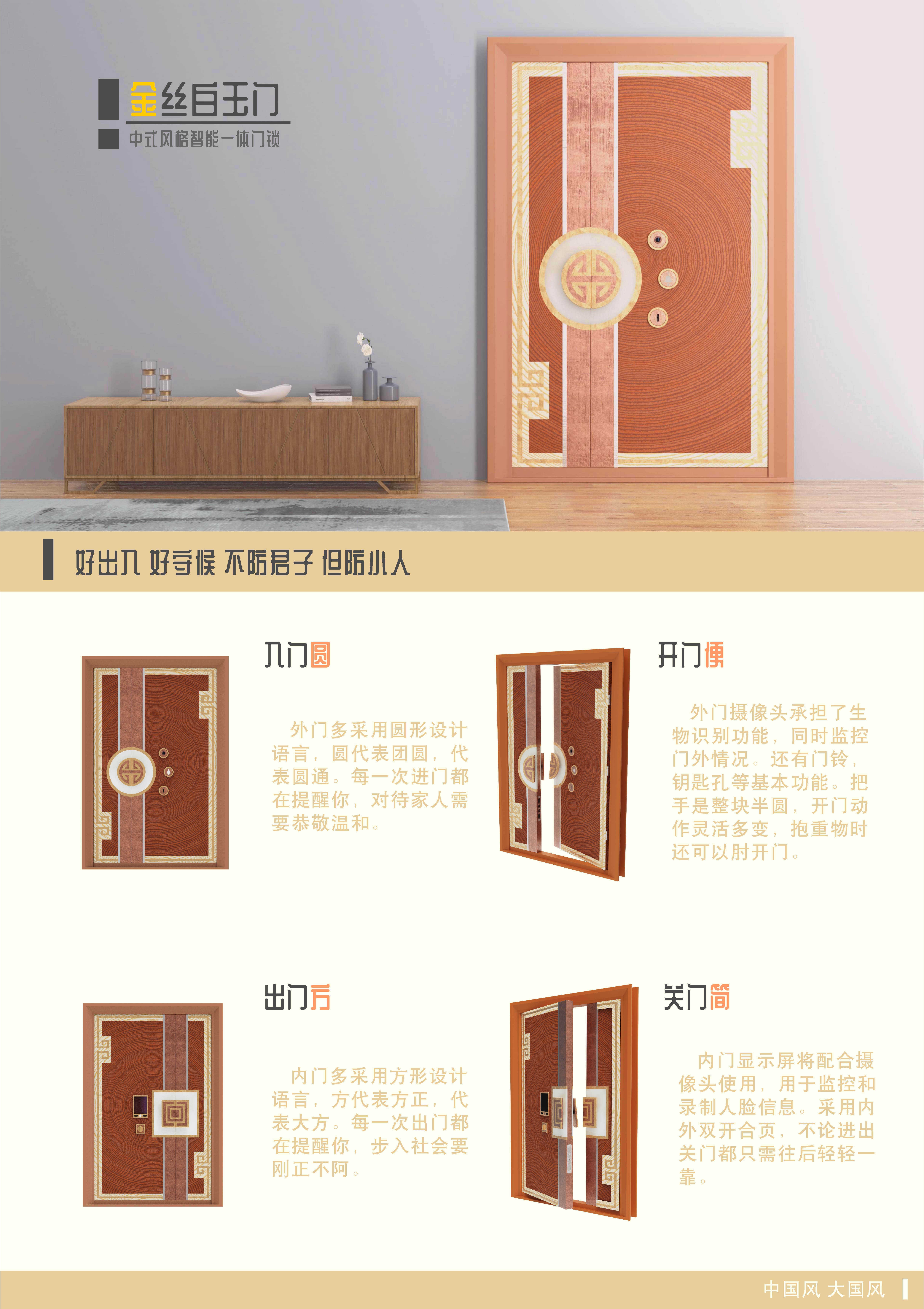 Wealth，door，Noble spirit，epidemic prevention，intelligence，security，