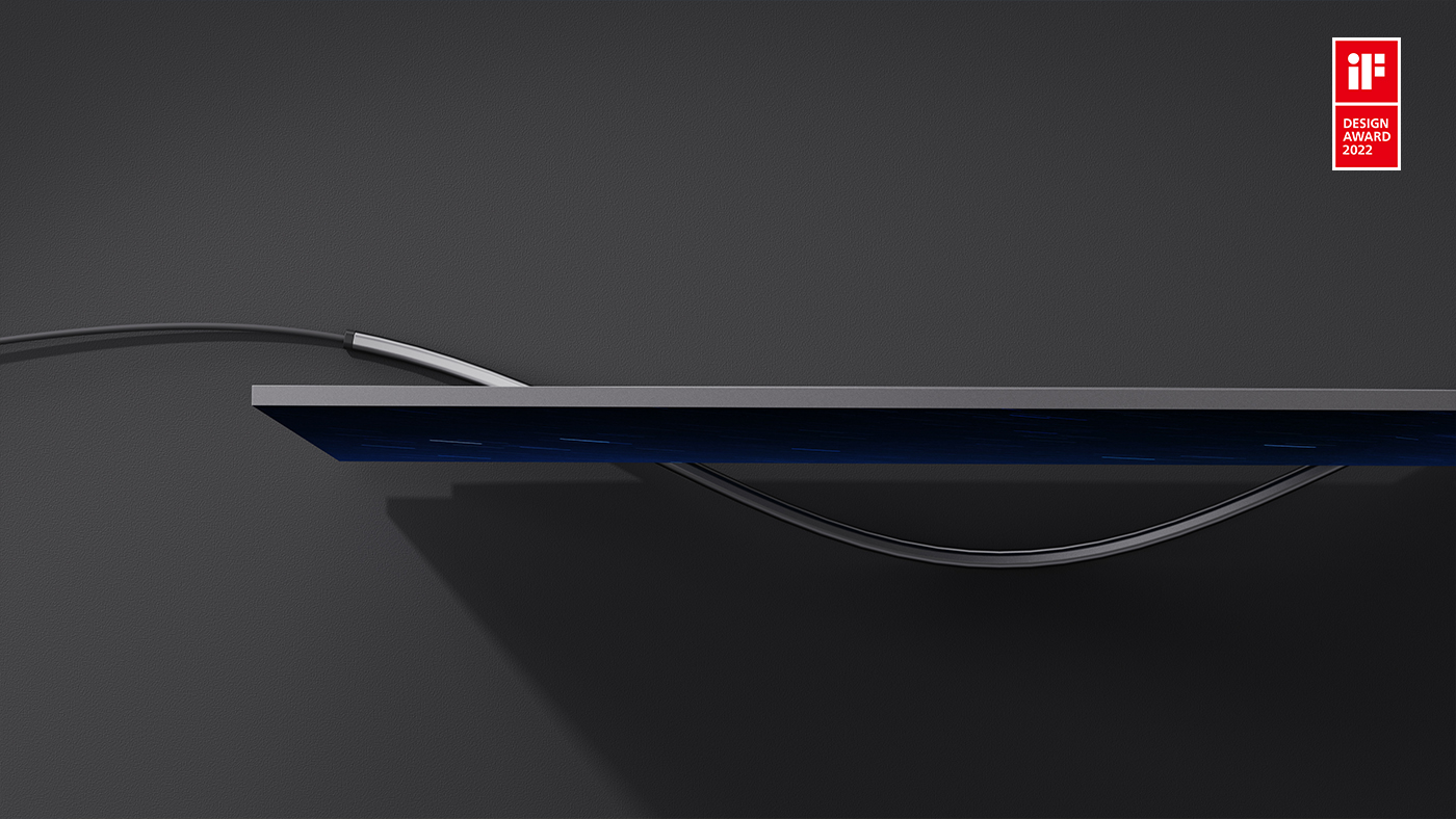 display，television，Large household appliances，Sense of science and technology，curve，Home appliance design，Appearance design，details，