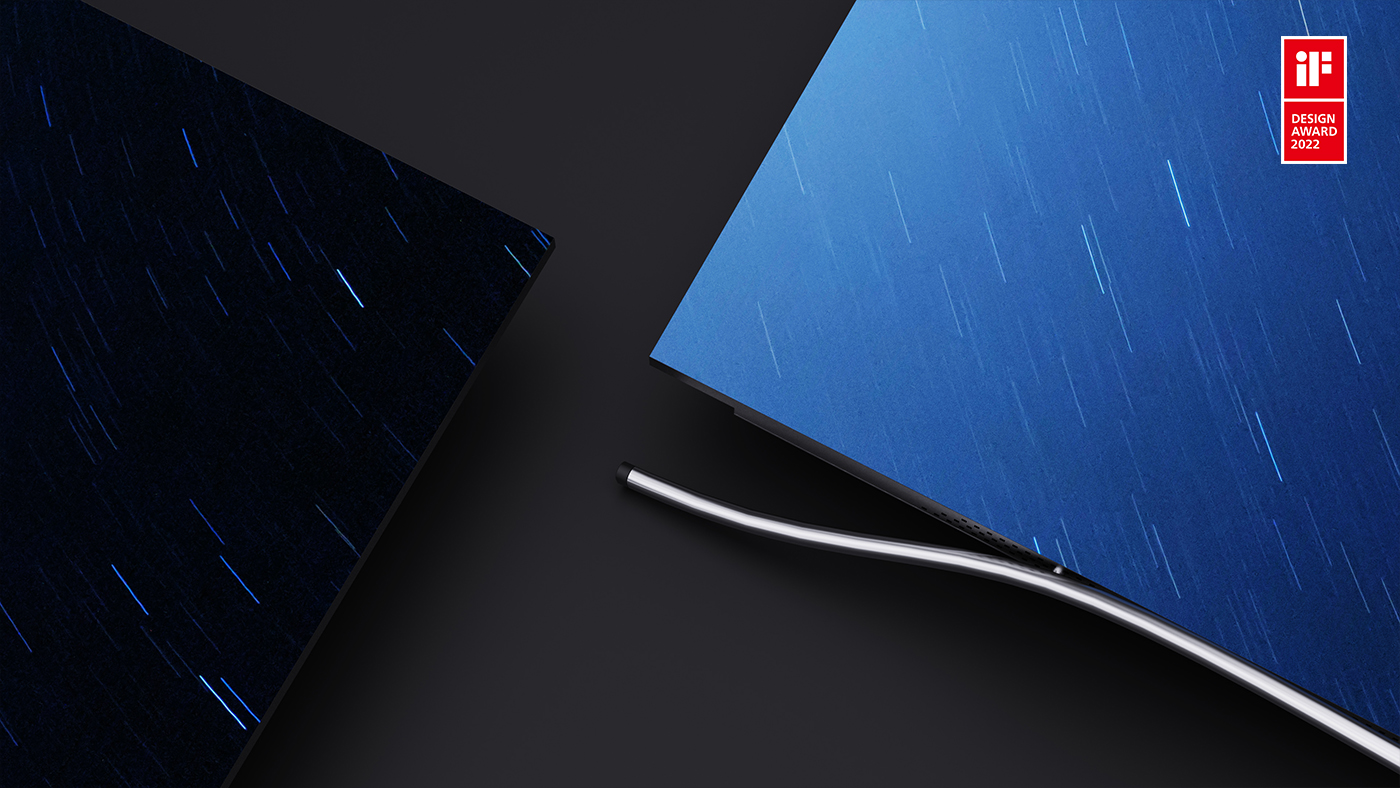 display，television，Large household appliances，Sense of science and technology，curve，Home appliance design，Appearance design，details，