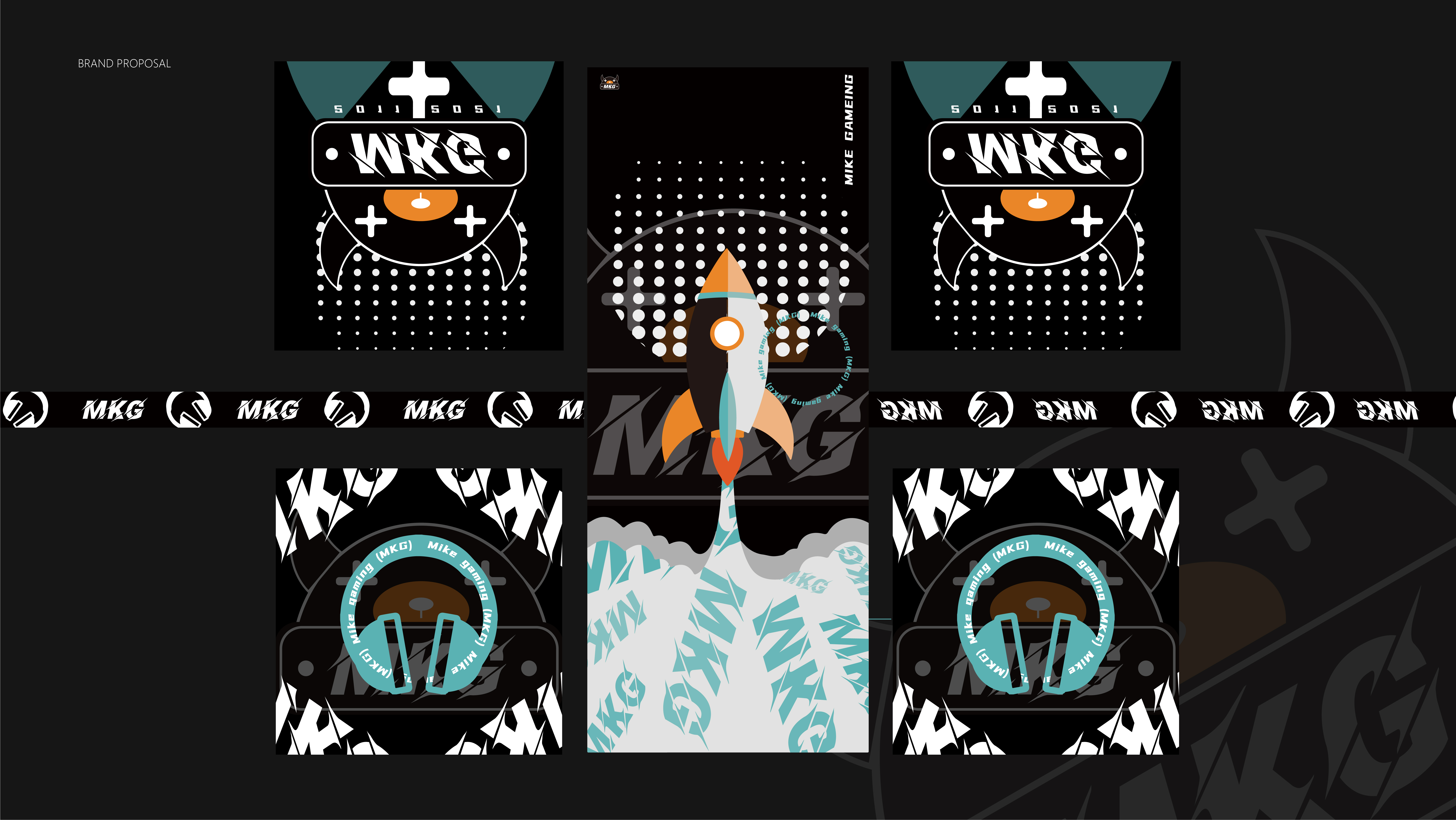 Brand design，Graphic Artist Designer，Logo design，Font design，VI design，E-sports brand，