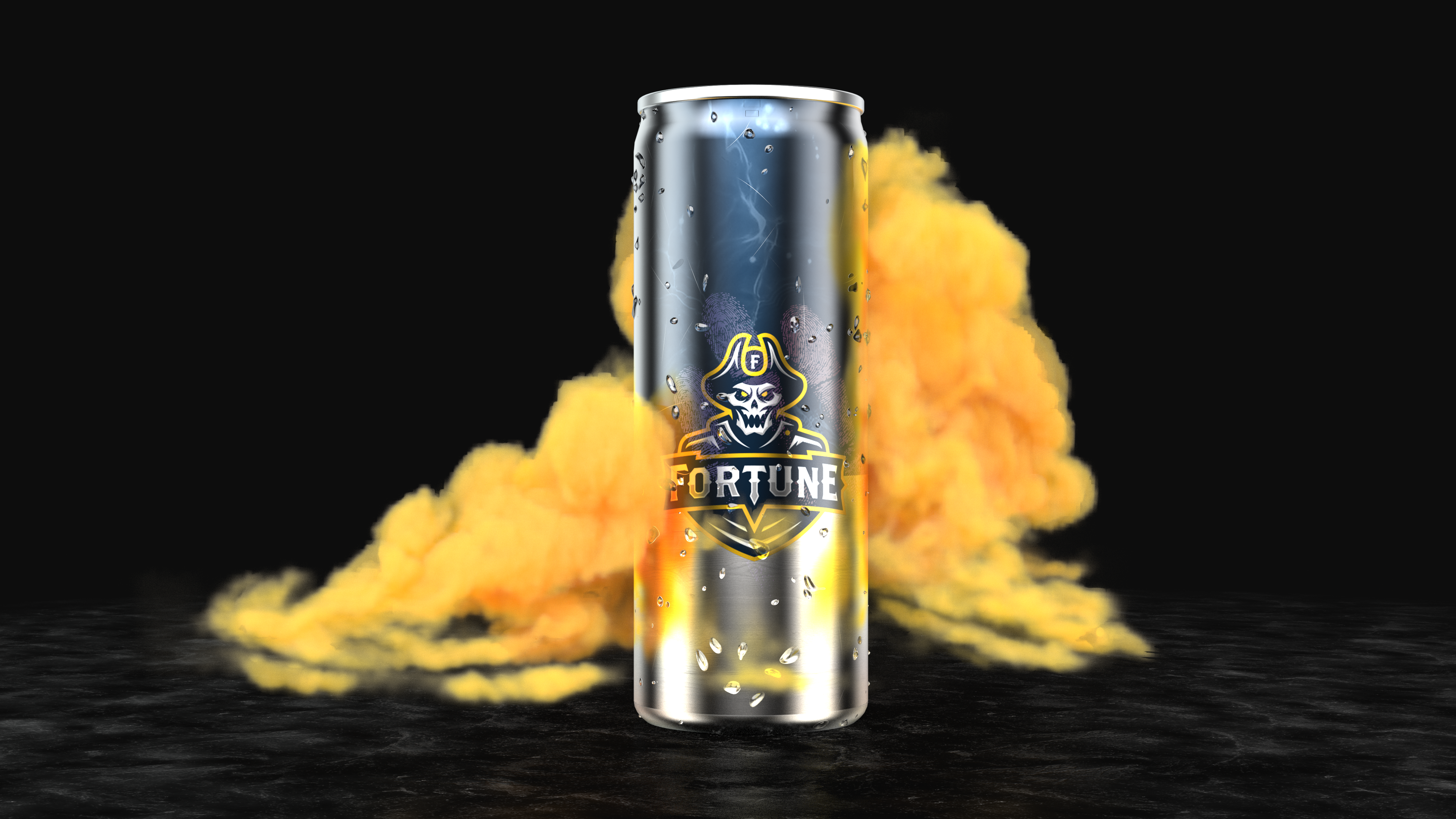 Cans，Drinks，Render，keyshot，rhino，