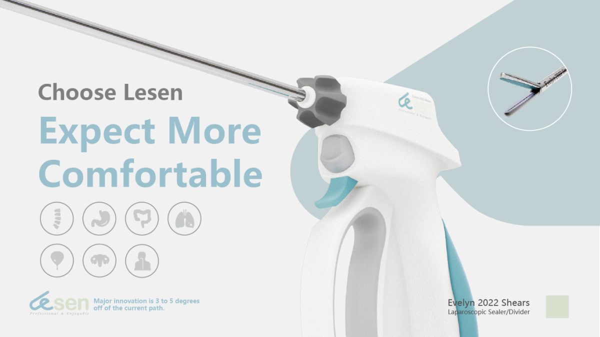 Graduation Design Works of 2022 Undergraduate，Graduation exhibition，School of Design, Hunan University ，Ultrasonic knife，Laparoscopic surgery，