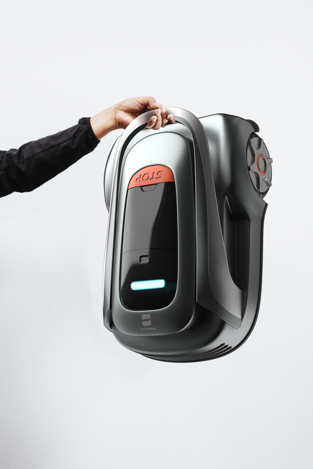 Graduation Design Works of 2022 Undergraduate，Graduation exhibition，School of Design, Hunan University ，Beidou satellite positioning，lawn mower，