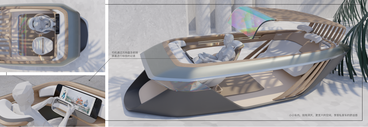 Graduation Design Works of 2022 Undergraduate，Graduation exhibition，School of Design, Hunan University ，Passengers and drivers，Shu Guo · Human Observer，