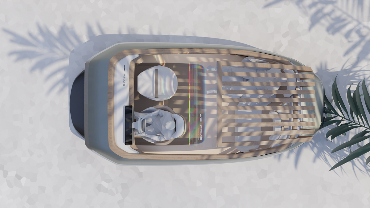Graduation Design Works of 2022 Undergraduate，Graduation exhibition，School of Design, Hunan University ，Passengers and drivers，Shu Guo · Human Observer，