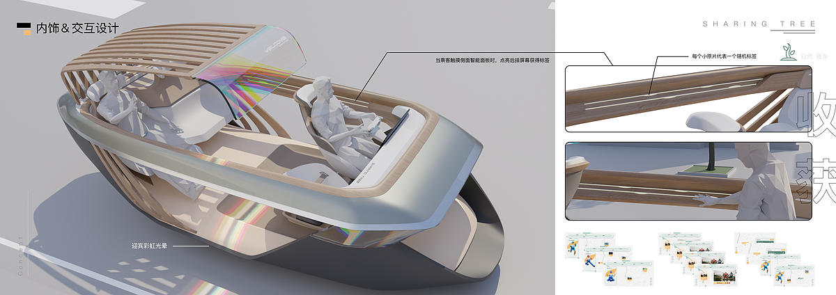 Graduation Design Works of 2022 Undergraduate，Graduation exhibition，School of Design, Hunan University ，Passengers and drivers，Shu Guo · Human Observer，