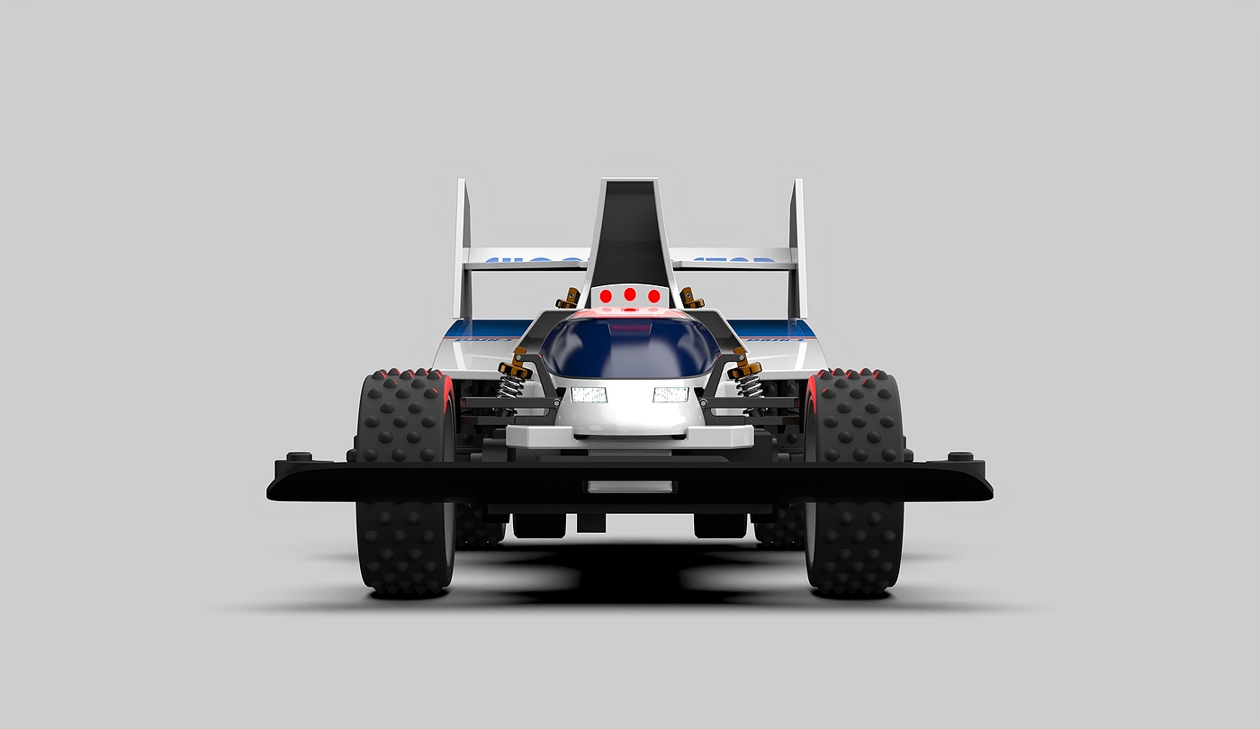 Four-wheel drive toy，