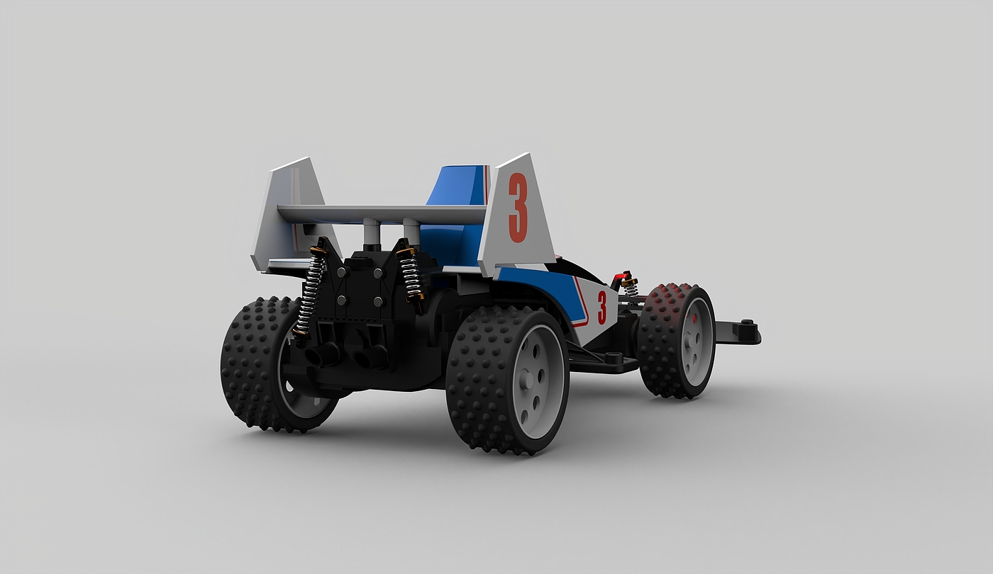 Four-wheel drive toy，