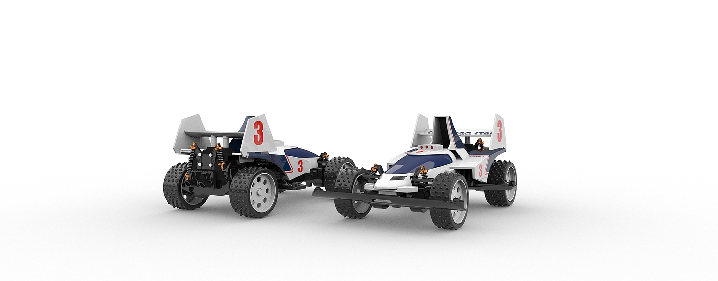 Four-wheel drive toy，
