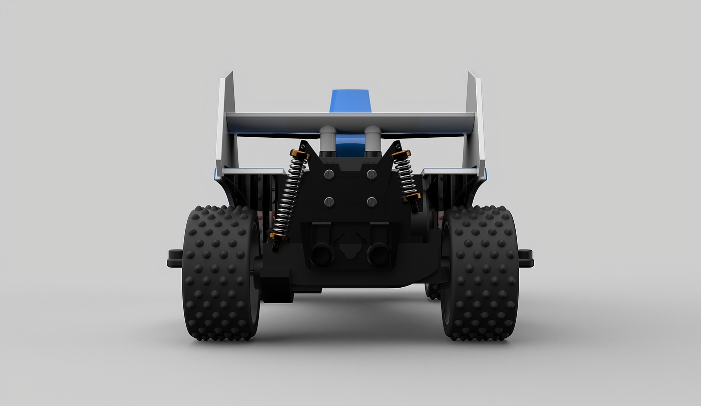 Four-wheel drive toy，