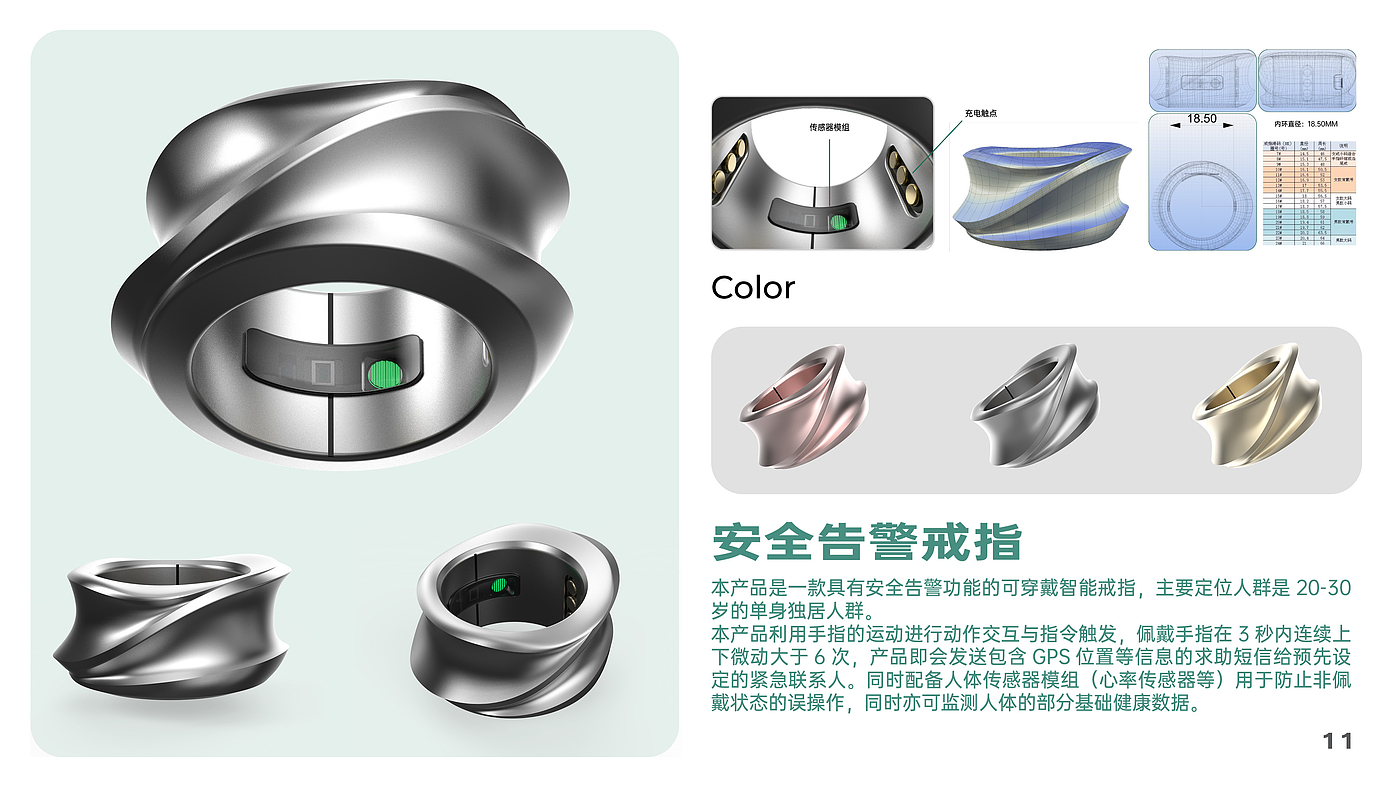 工业设计，可穿戴，运动健康，老龄化，睡眠，作品集，跨专业考研，