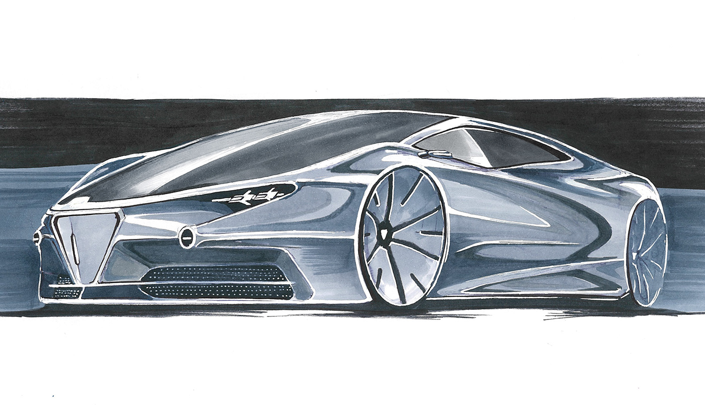 automobile，Sketch，originality，Design，industrial design，