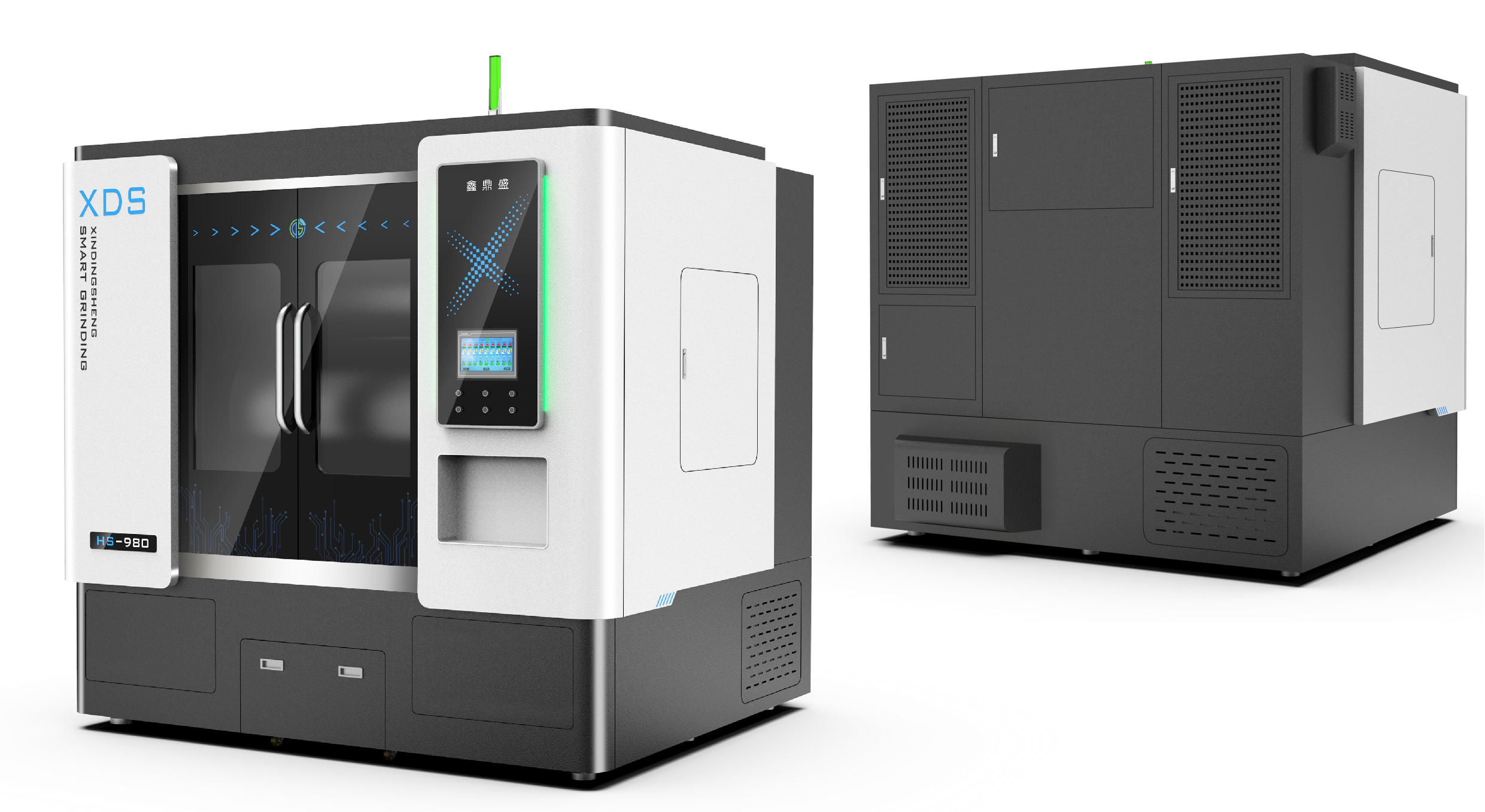 Anhydrous grinding machines, machinery, machine tools, industrial equipment，