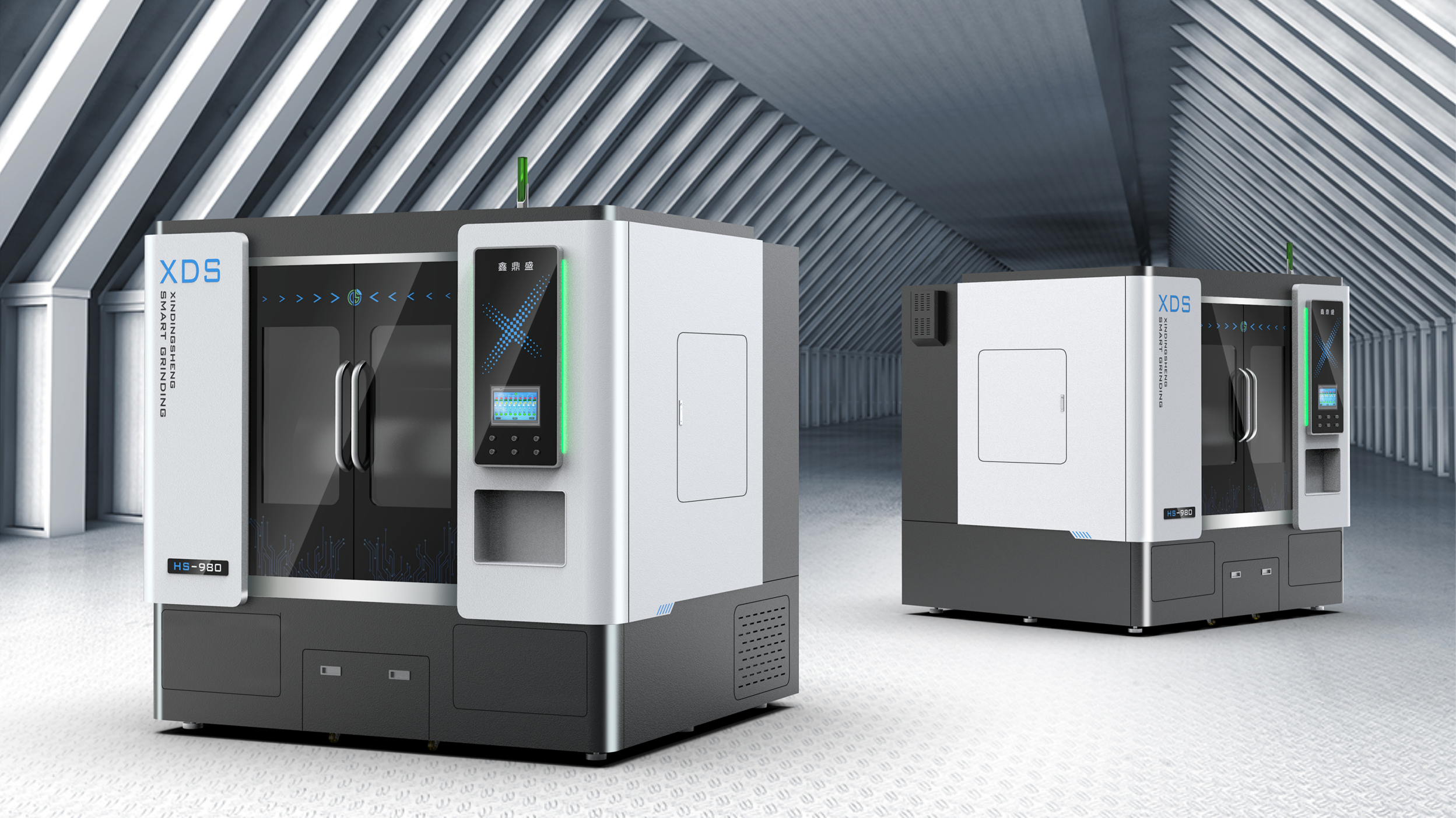 Anhydrous grinding machines, machinery, machine tools, industrial equipment，