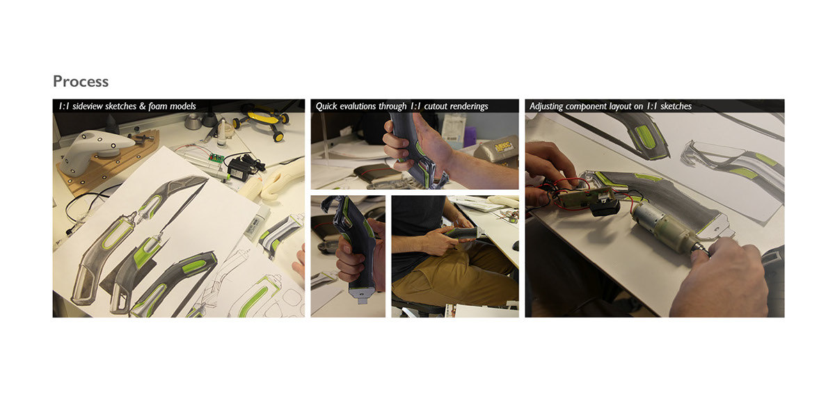 industrial design，product design，hold，tool，fire control，