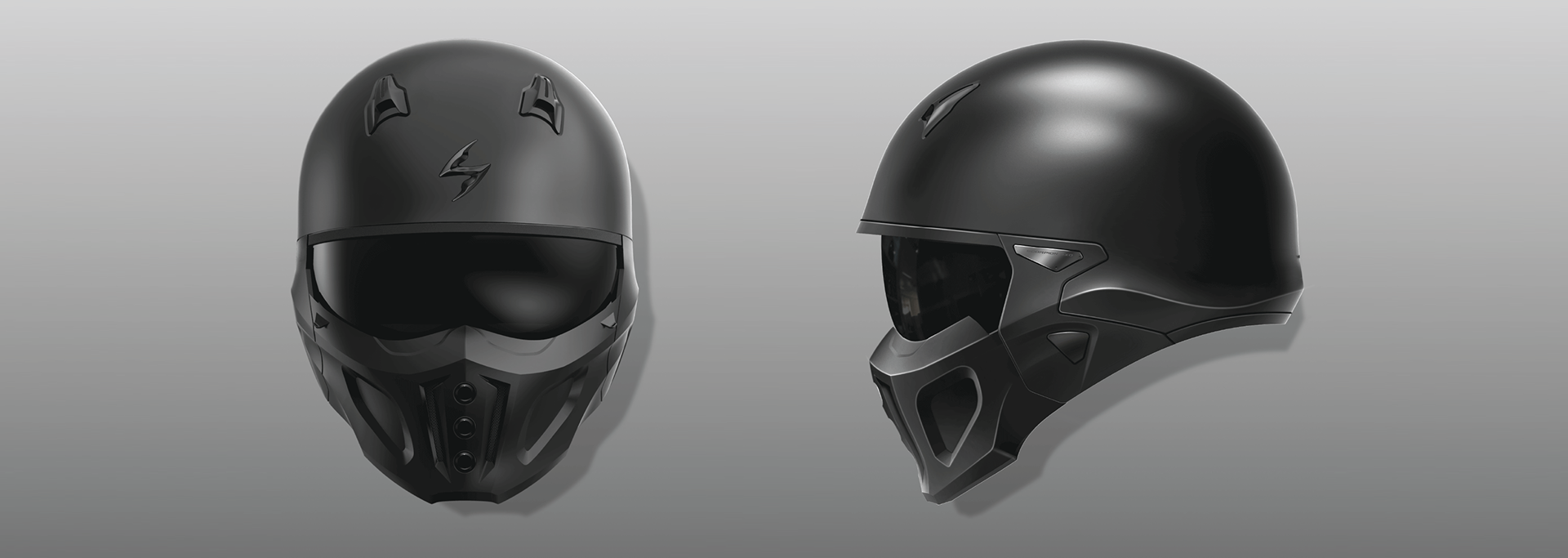 Helmet，motorcycle，black，