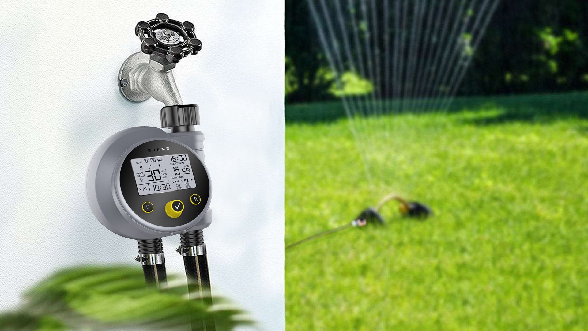 Garden irrigation controller，electronic product，