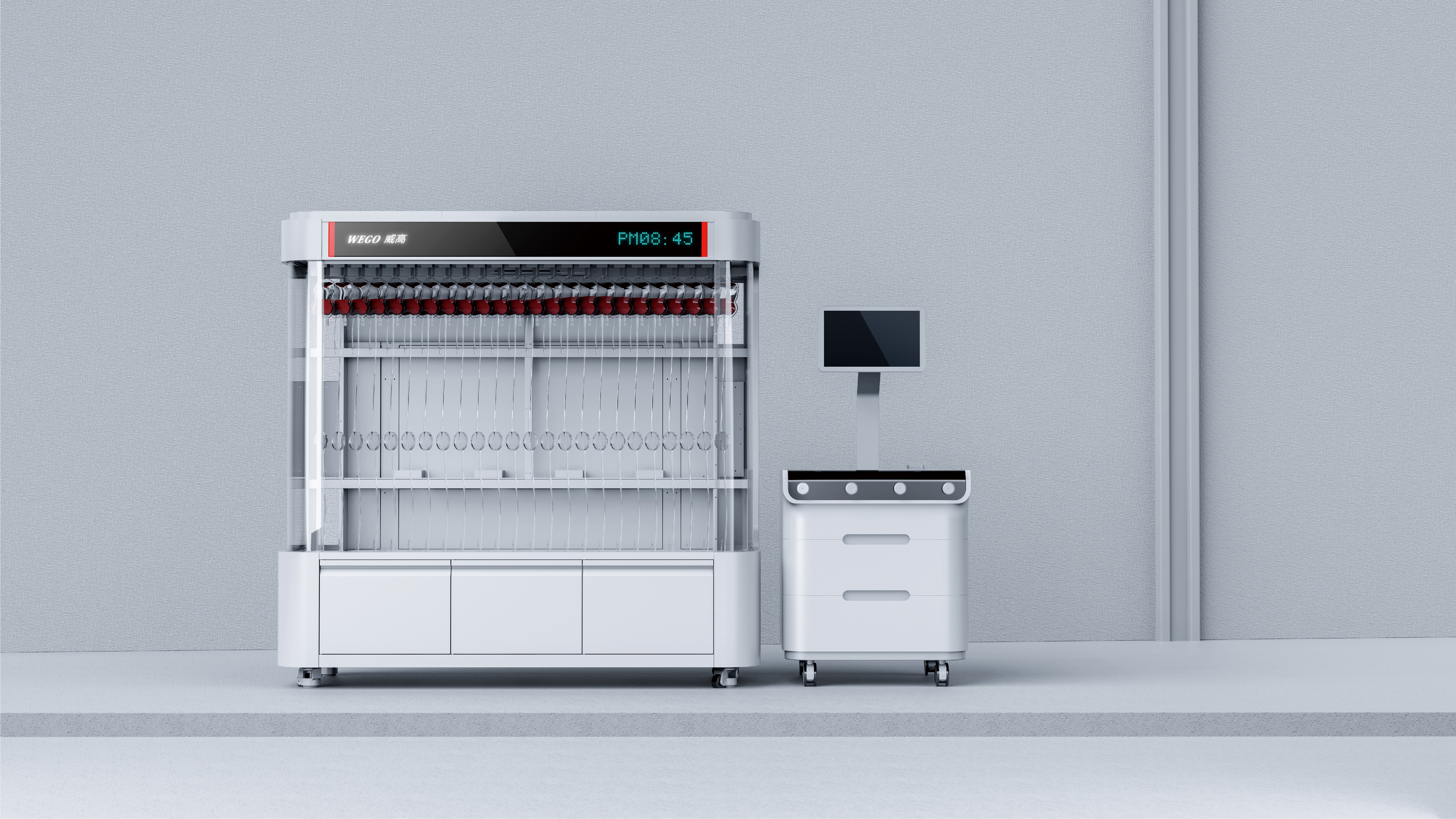 product design，industrial design，White fox design，Medical equipment，medical apparatus and instruments，Detector，White filter cabinet，intelligence，