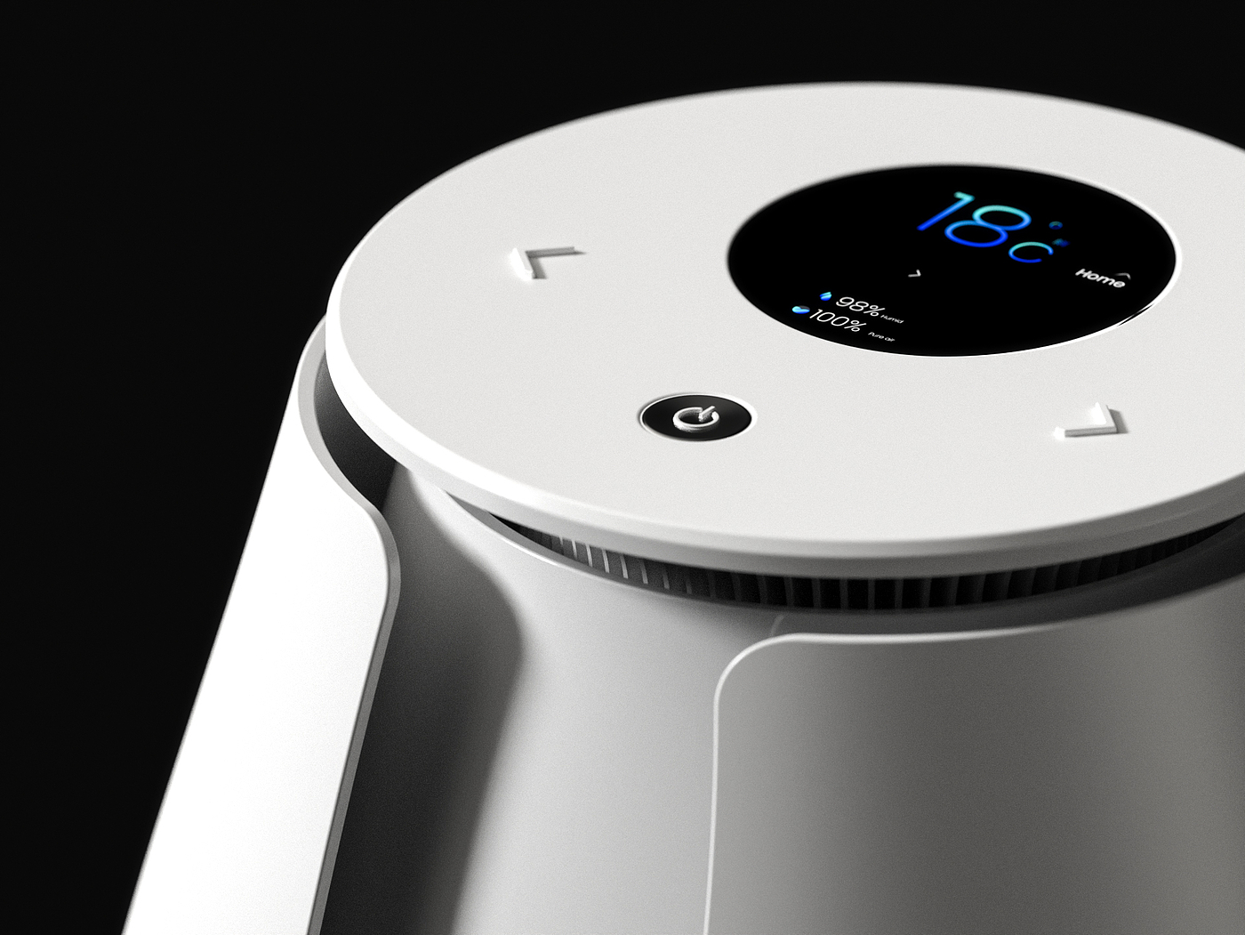 Homeappliance，airpurifier，Minimalistic，modern，industrialdesign，keyshot，Gadget，