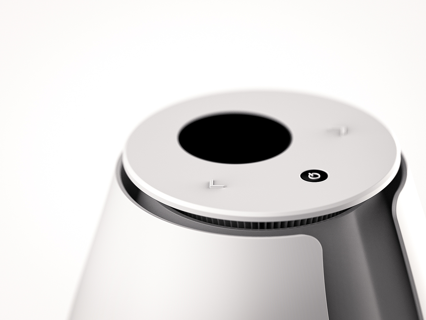 Homeappliance，airpurifier，Minimalistic，modern，industrialdesign，keyshot，Gadget，