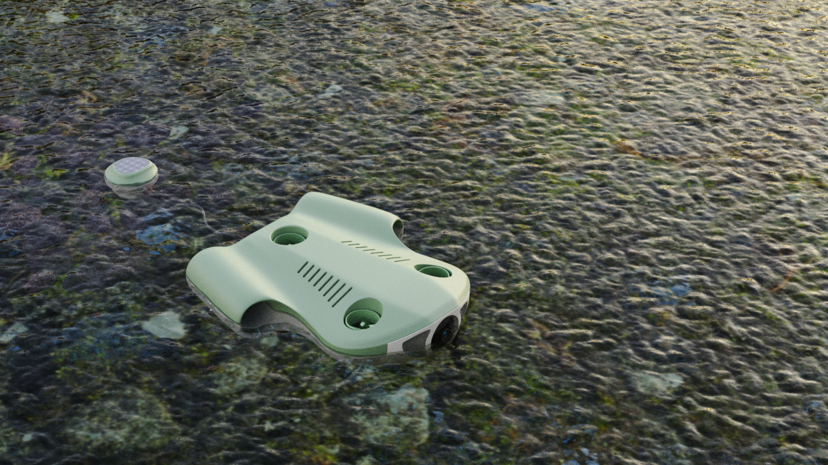 Graduation Design Works of 2022 Undergraduate，Graduation exhibition，School of Design, Hunan University ，Unmanned submarine，Lake ecology，