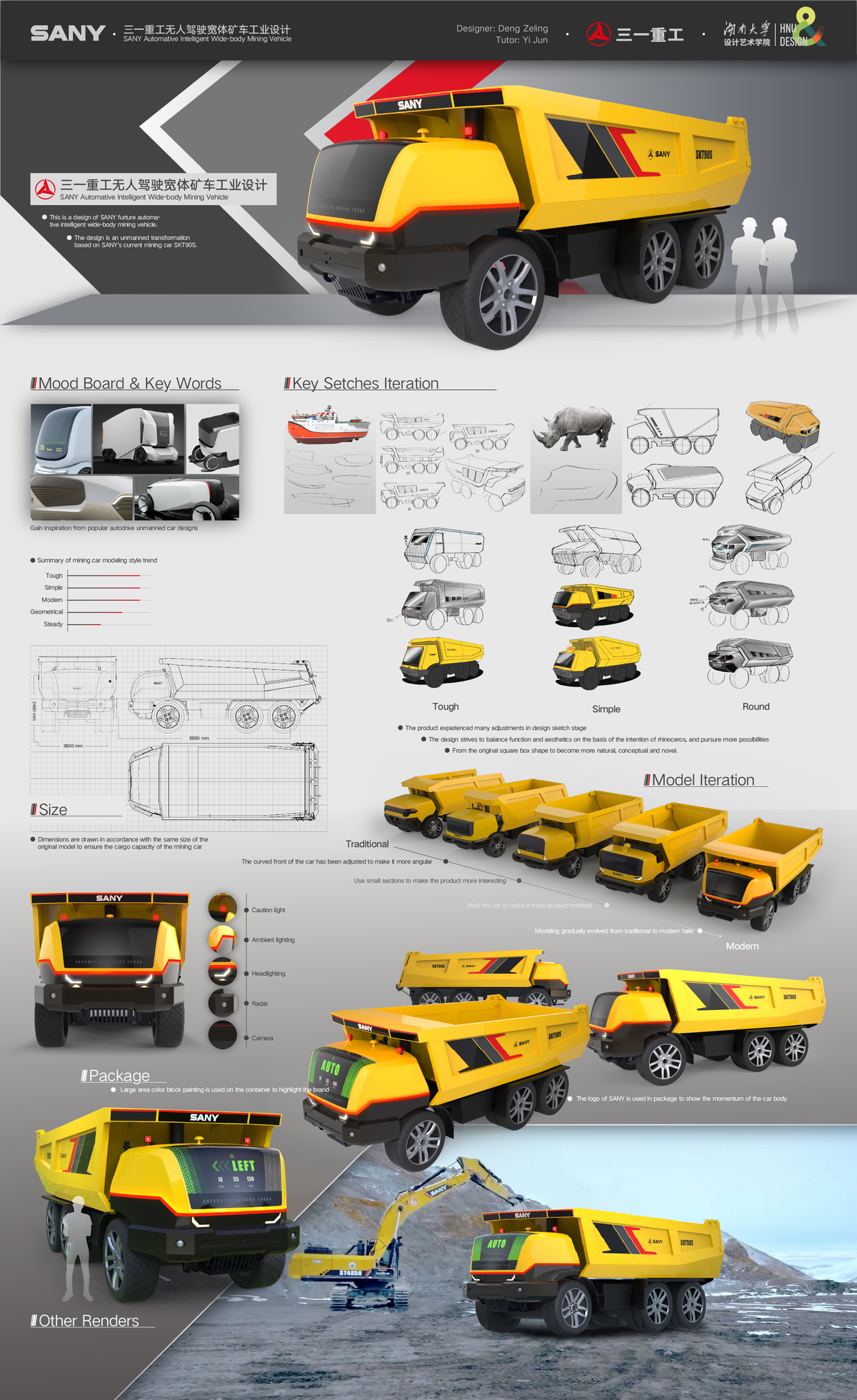 Graduation Design Works of 2022 Undergraduate，Graduation exhibition，School of Design, Hunan University ，Wide body tramcar，visualization，
