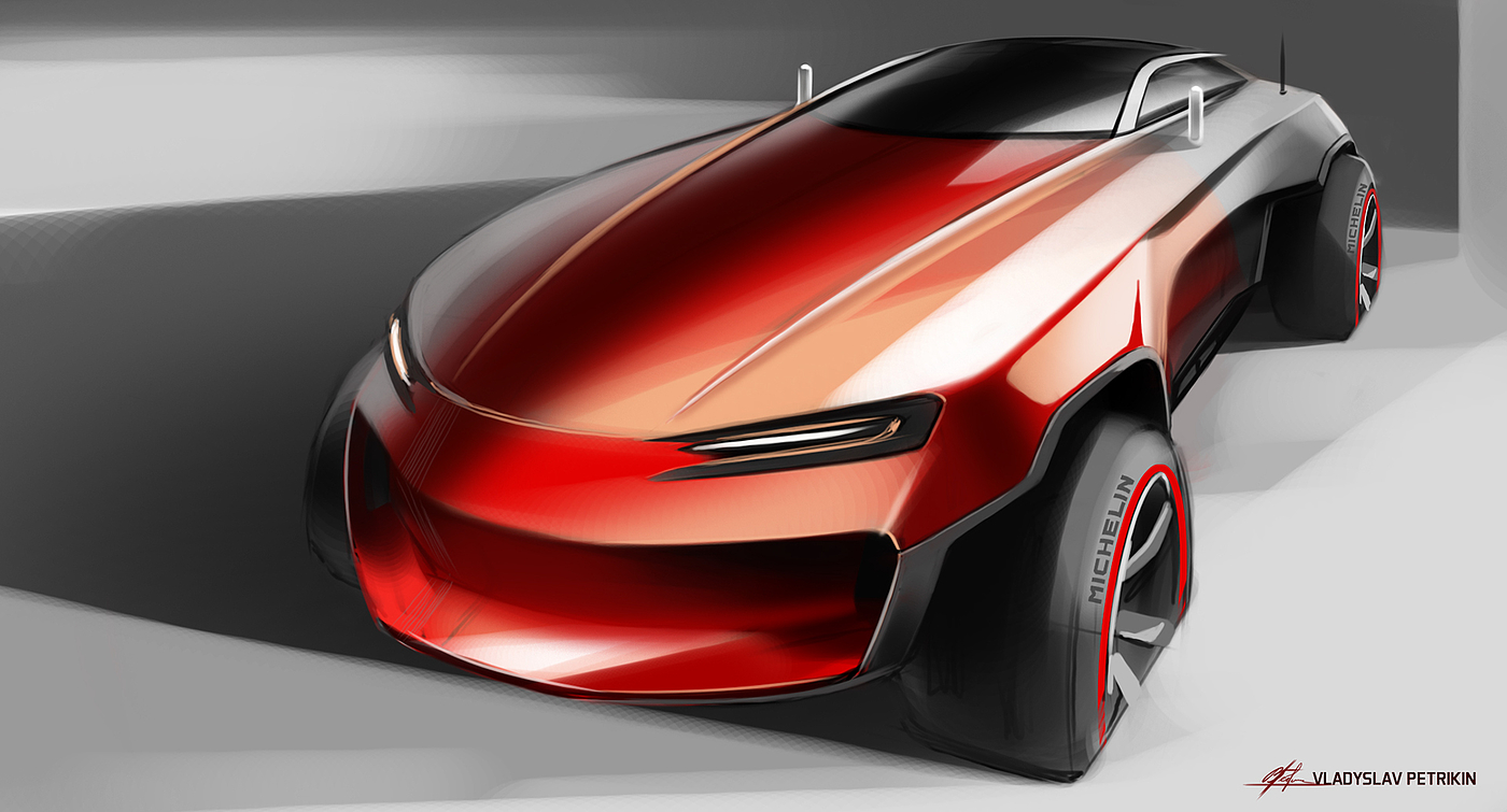 Automobile design，ps，