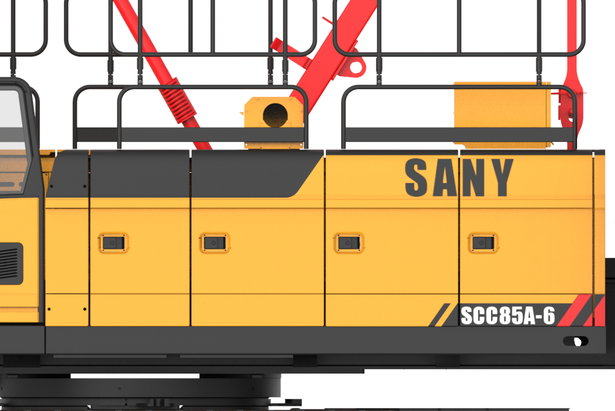 Graduation Design Works of 2022 Undergraduate，Graduation exhibition，School of Design, Hunan University ，Crane，SCC85A-6 type，