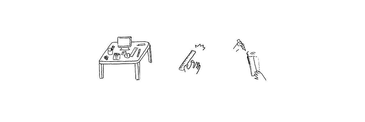 to work in an office，sunrise，industrial design，object，ruler，